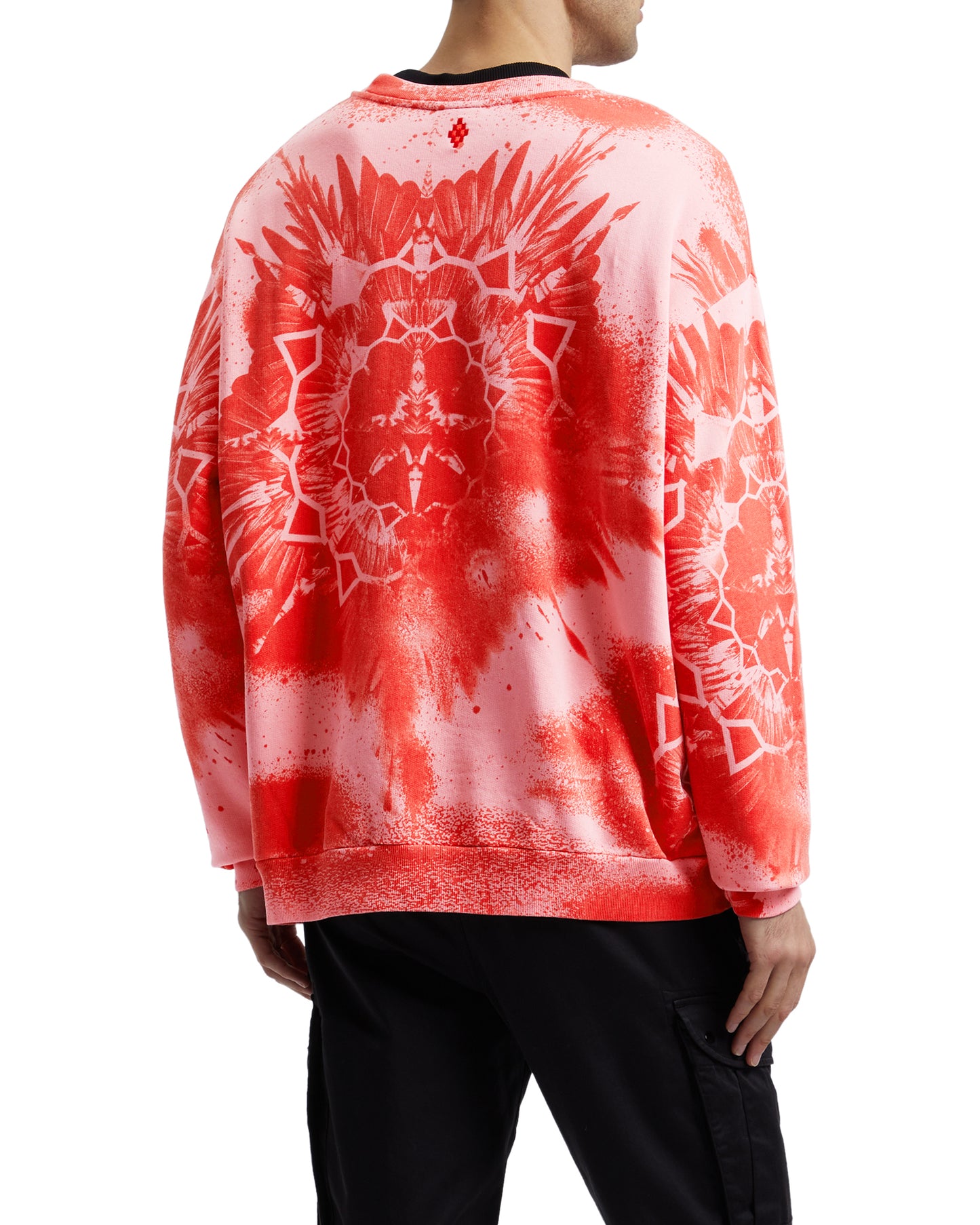 MARCELO BURLON Kaleidoscope wings sweat