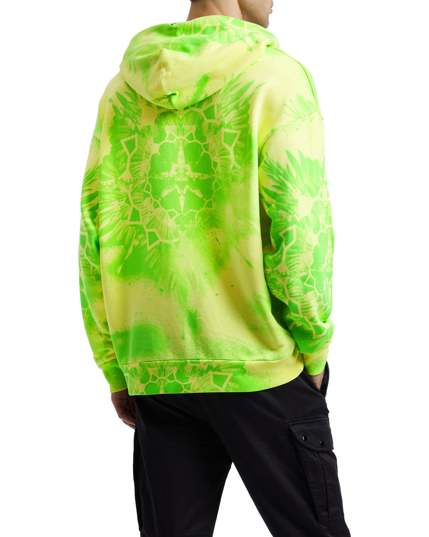 MARCELO BURLON Kaleidoscope wings hoodie