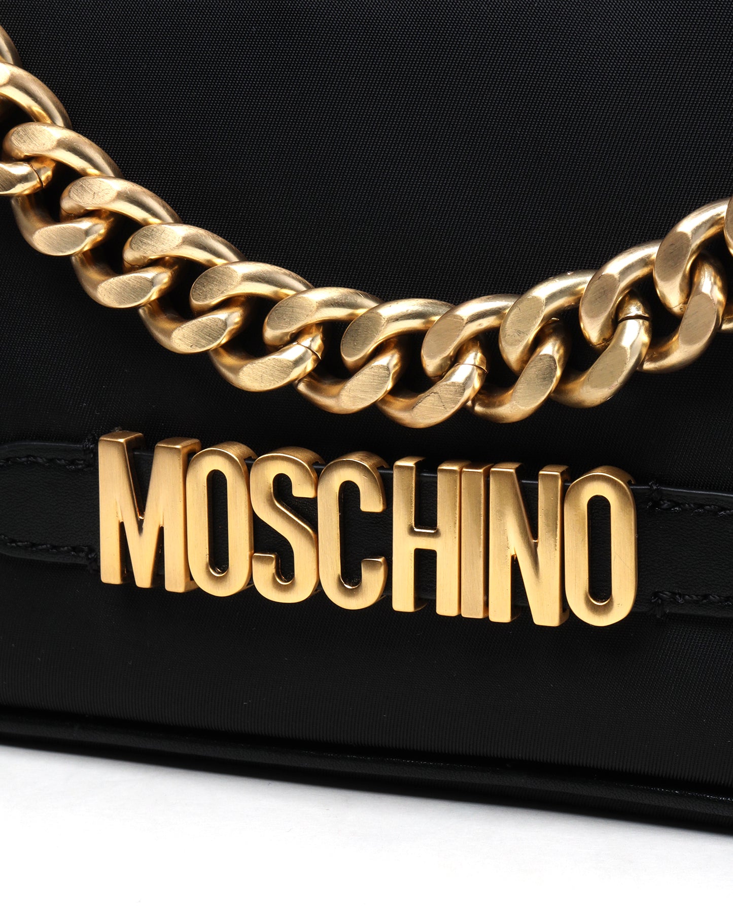 MOSCHINO Lettering shoulder bag