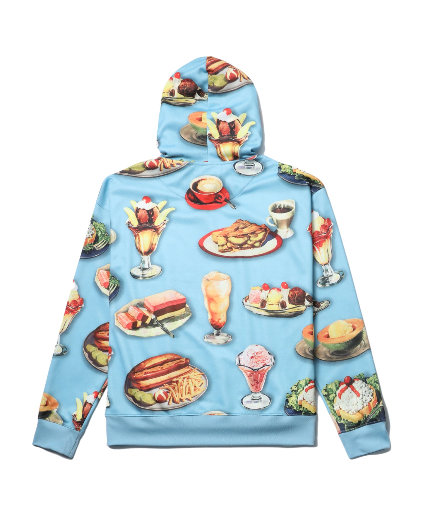 MOSCHINO FOOD print hoodie