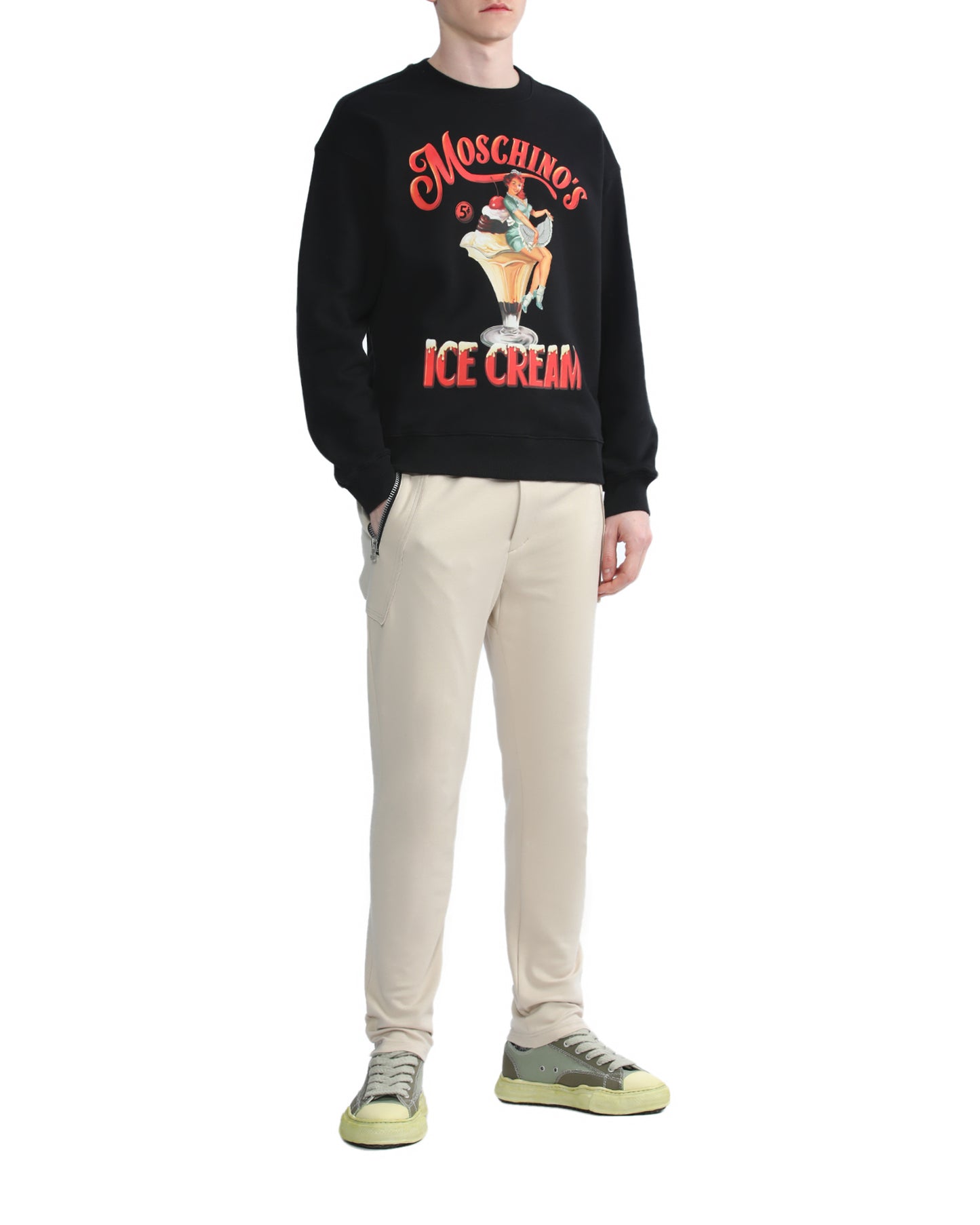 MOSCHINO ice cream sweatshirt