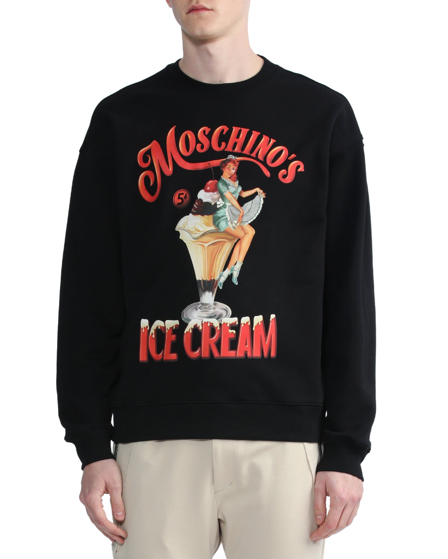 MOSCHINO ice cream sweatshirt