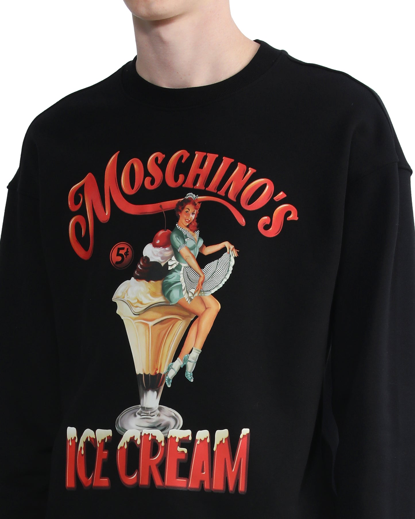 MOSCHINO ice cream sweatshirt