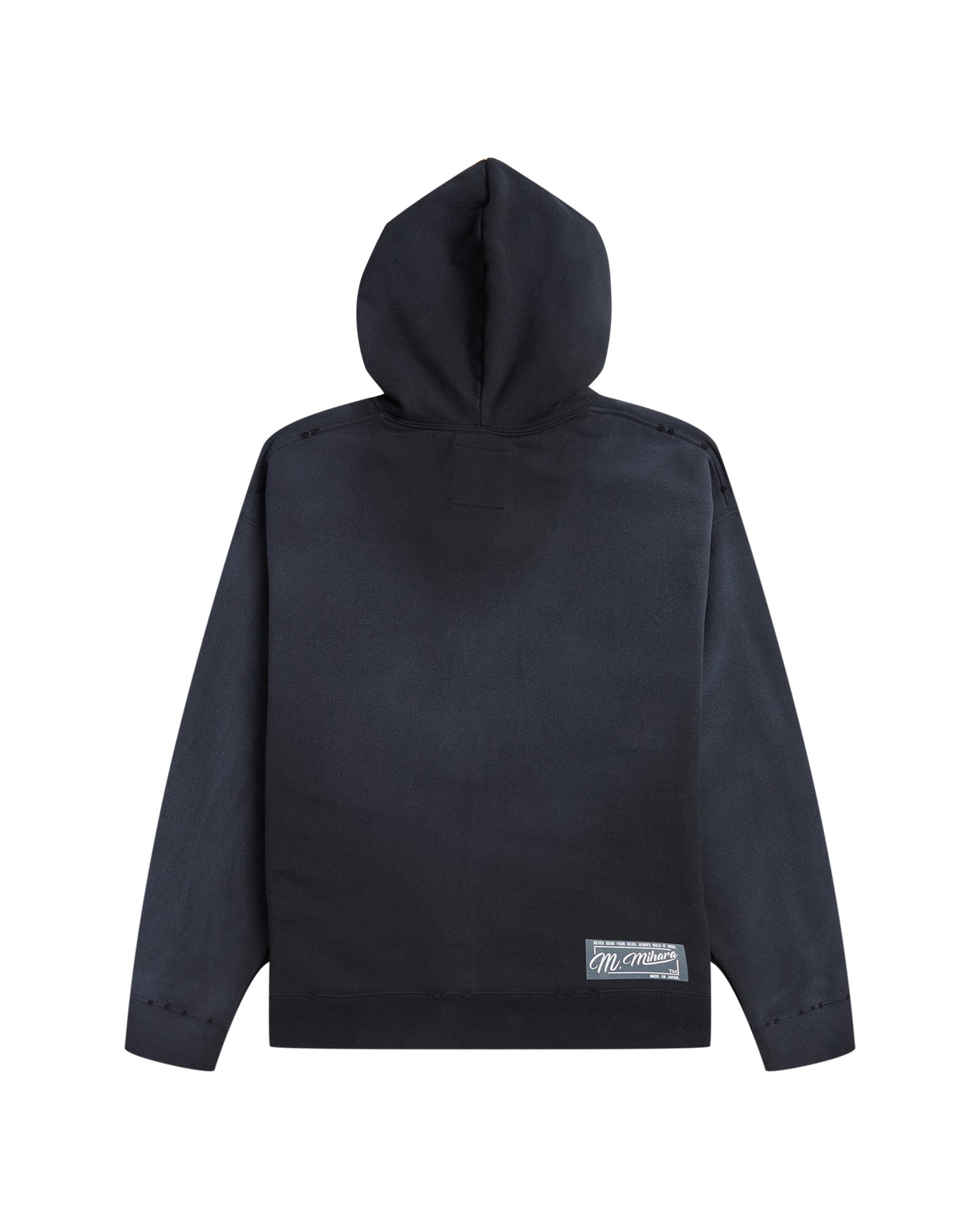 MAISON MIHARA YASUHIRO Logo printed hoodie