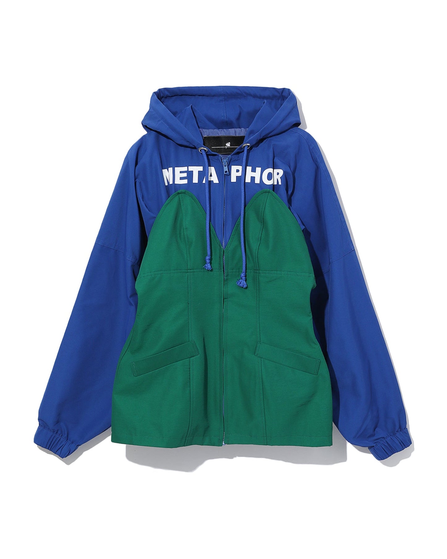 METAPHOR¡K Logo hooded jacket