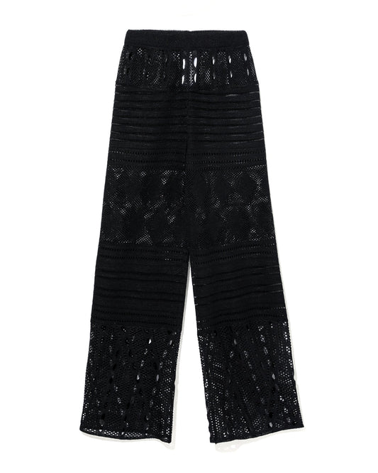 MRZ Embroidered crochet pants