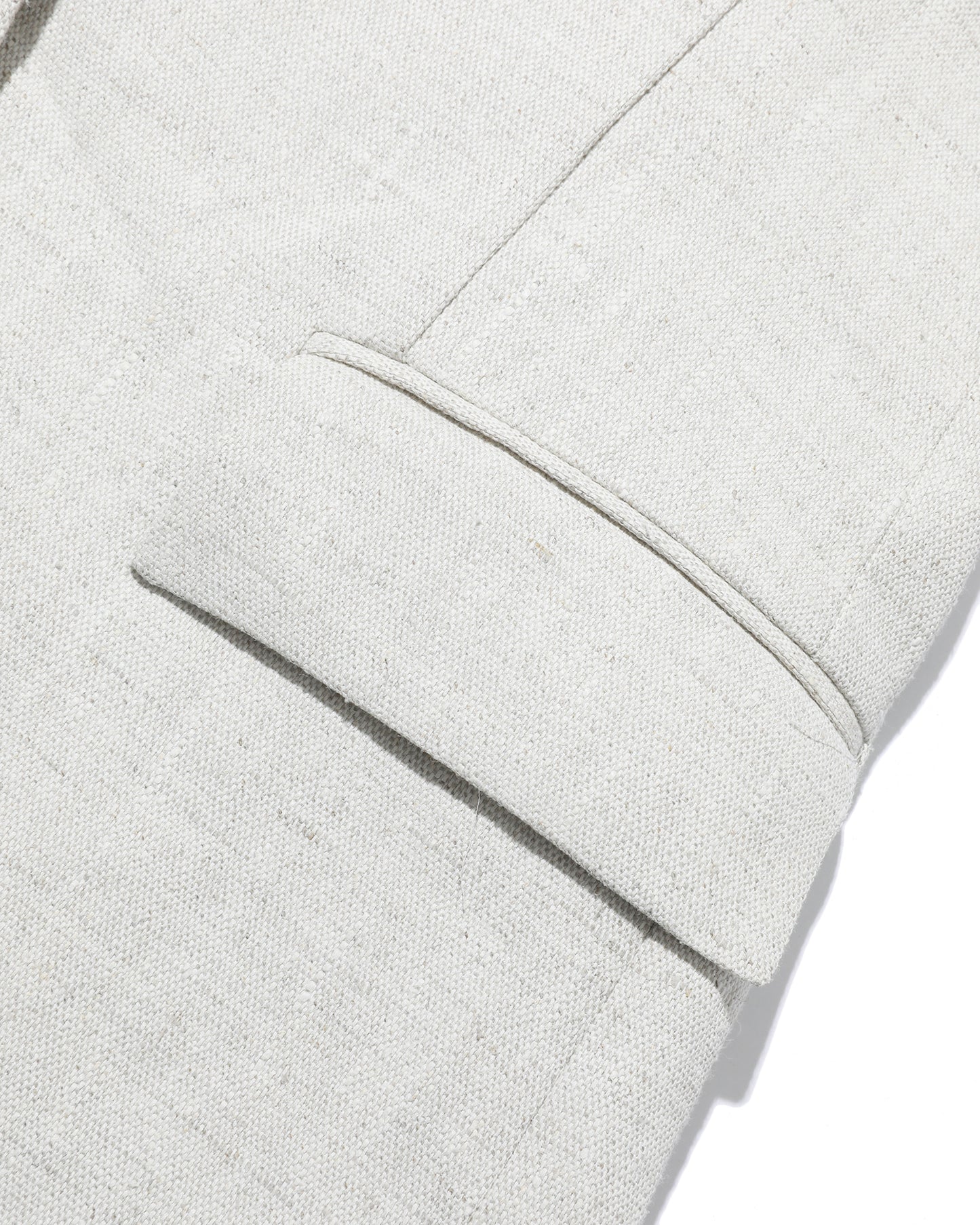 MRZ Shoulder cut-out linen vestcoat