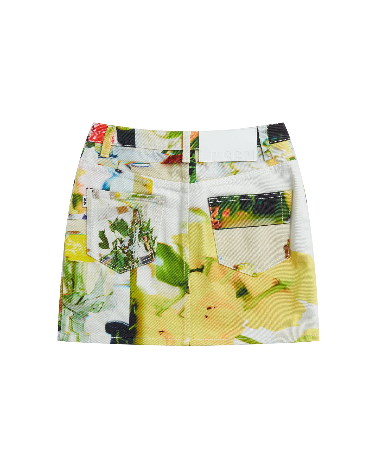 MSGM All-over print skirt