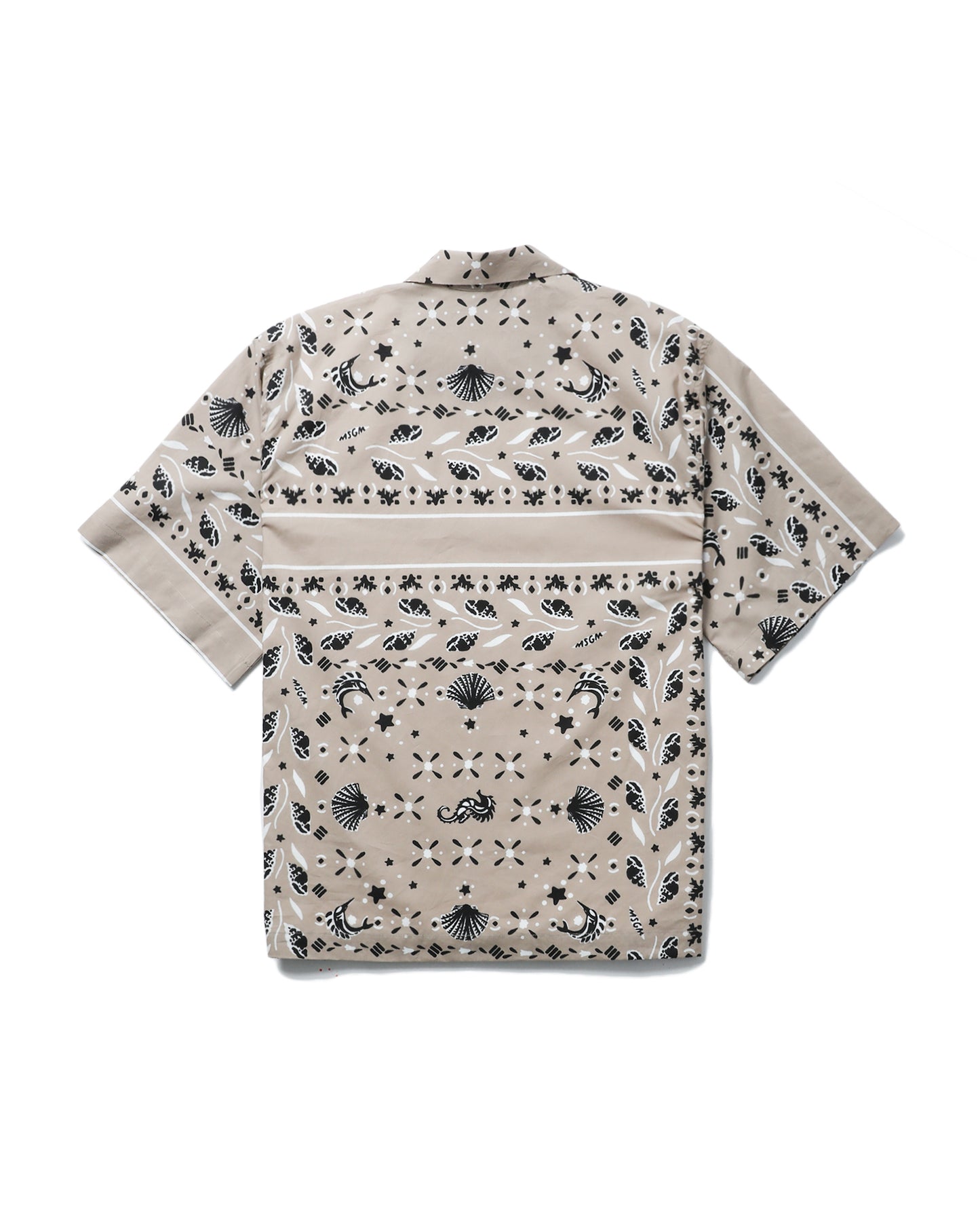 MSGM Bandana print shortsleeves shirt