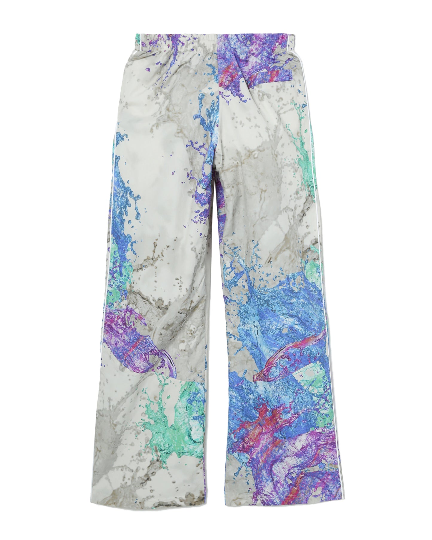 MARTINE ROSE Printed wide leg track pants