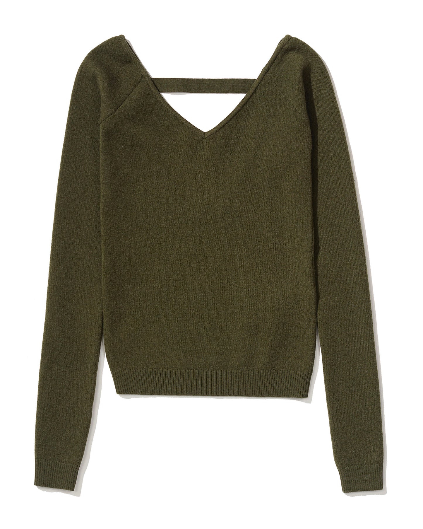 NO.21 V-neck sweater