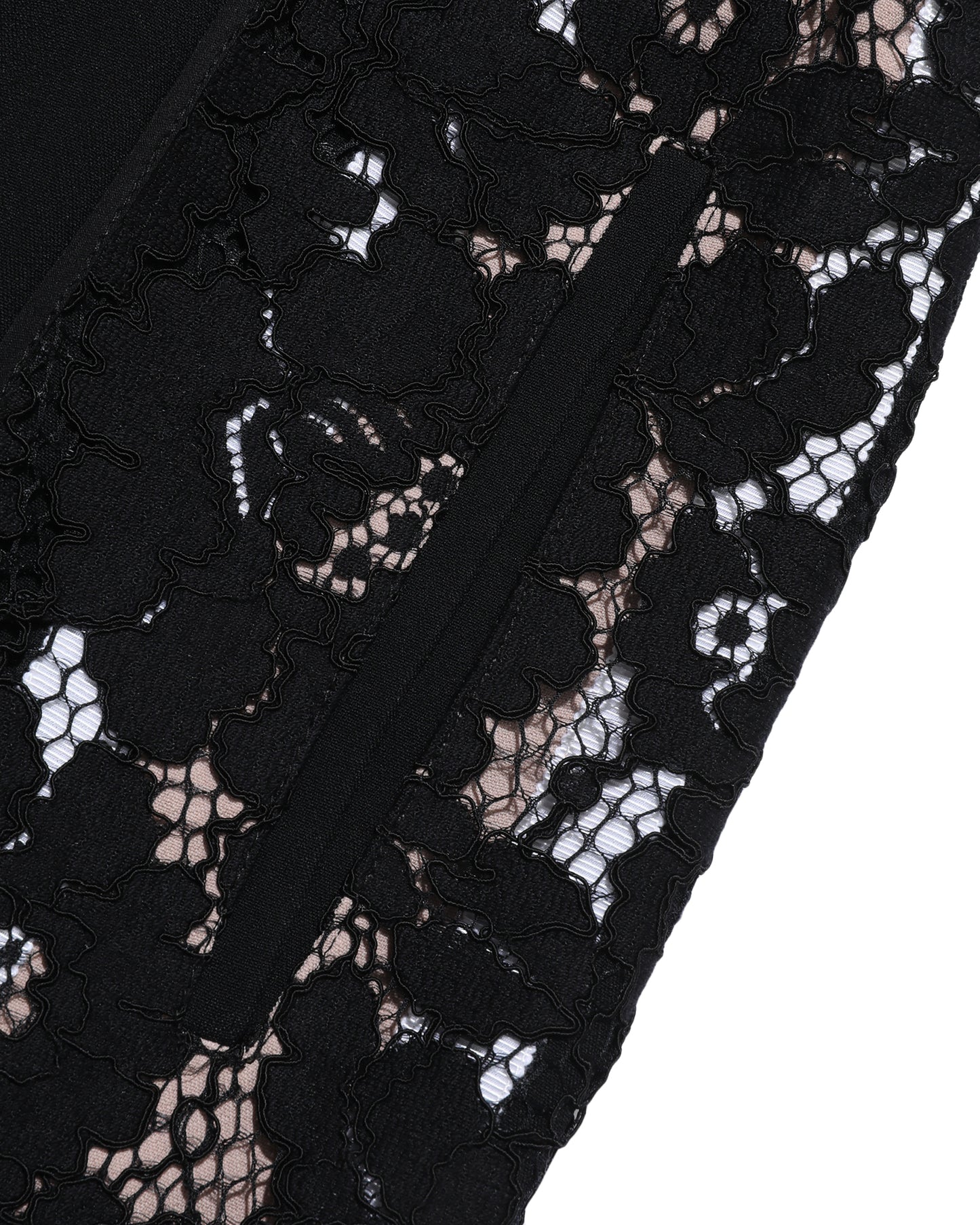 NO.21 Lace panel pants.