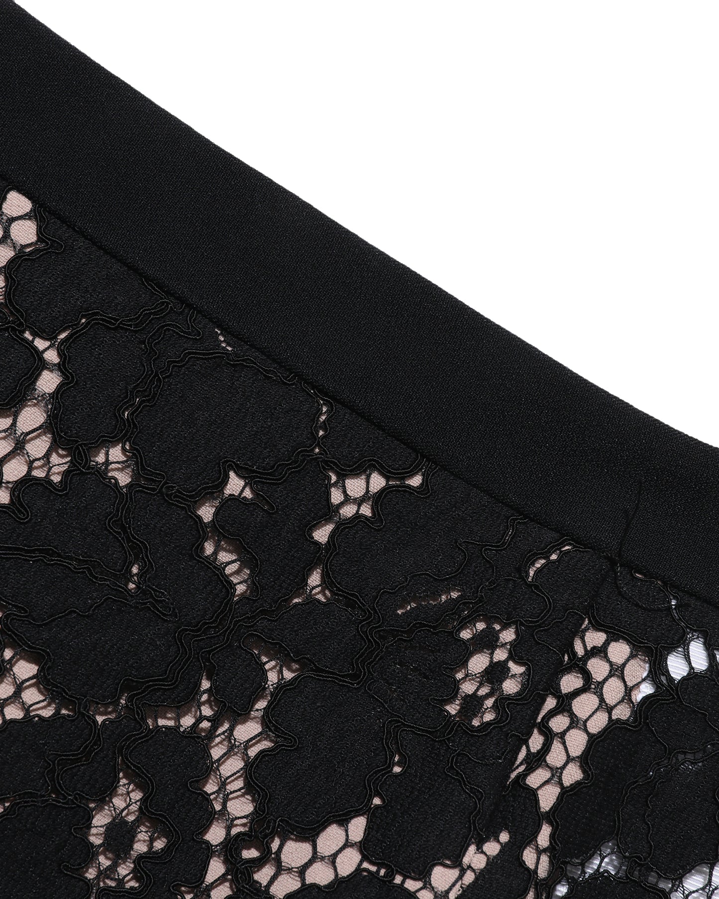 NO.21 Lace panel skirt