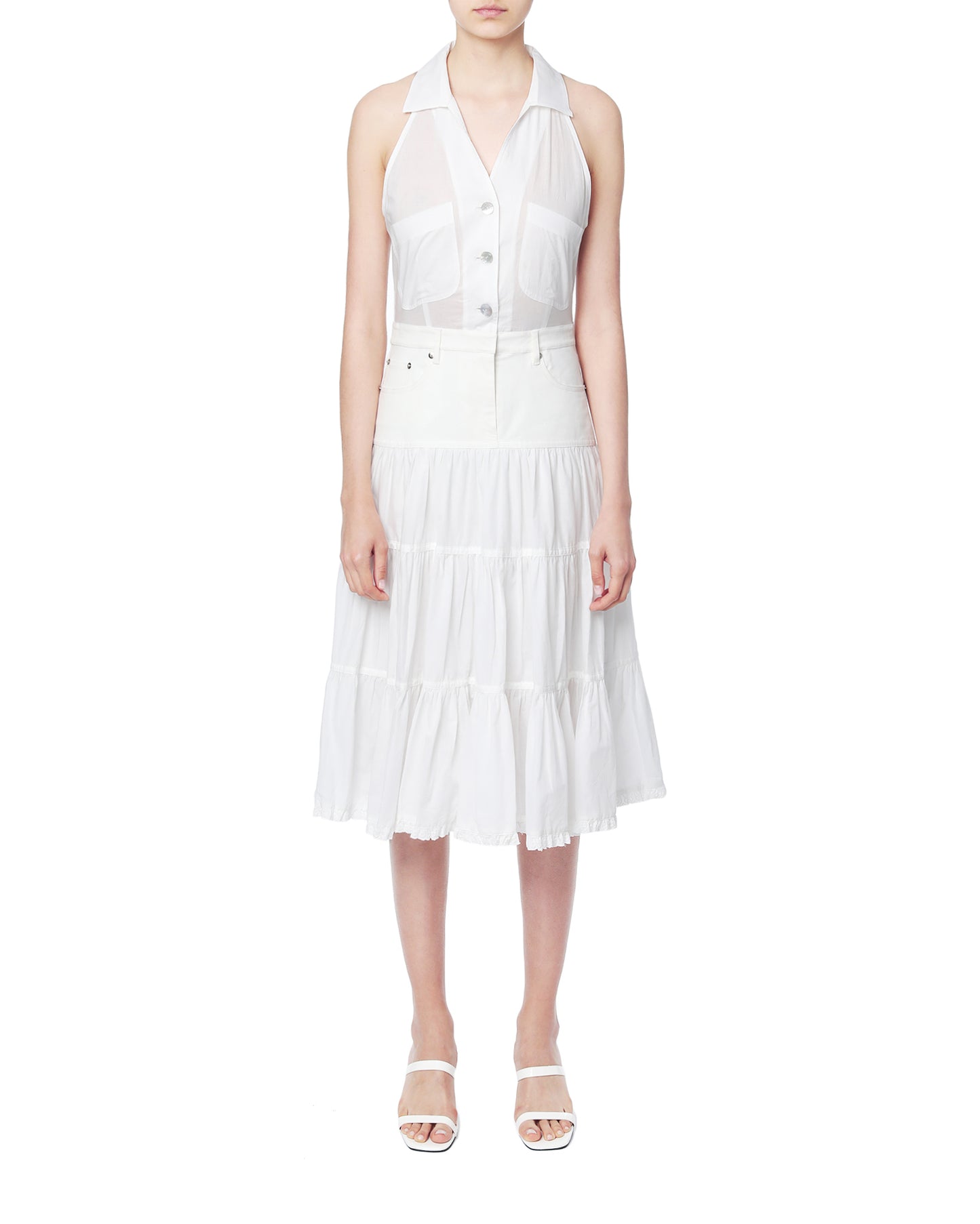 OPENING CEREMONY Tiered Ruffle dress