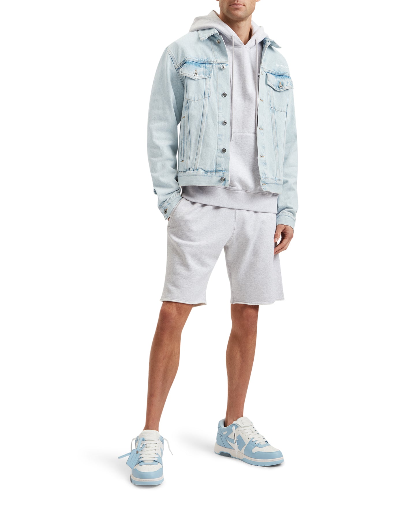 OFF-WHITE Diag Slim Denim Jacket