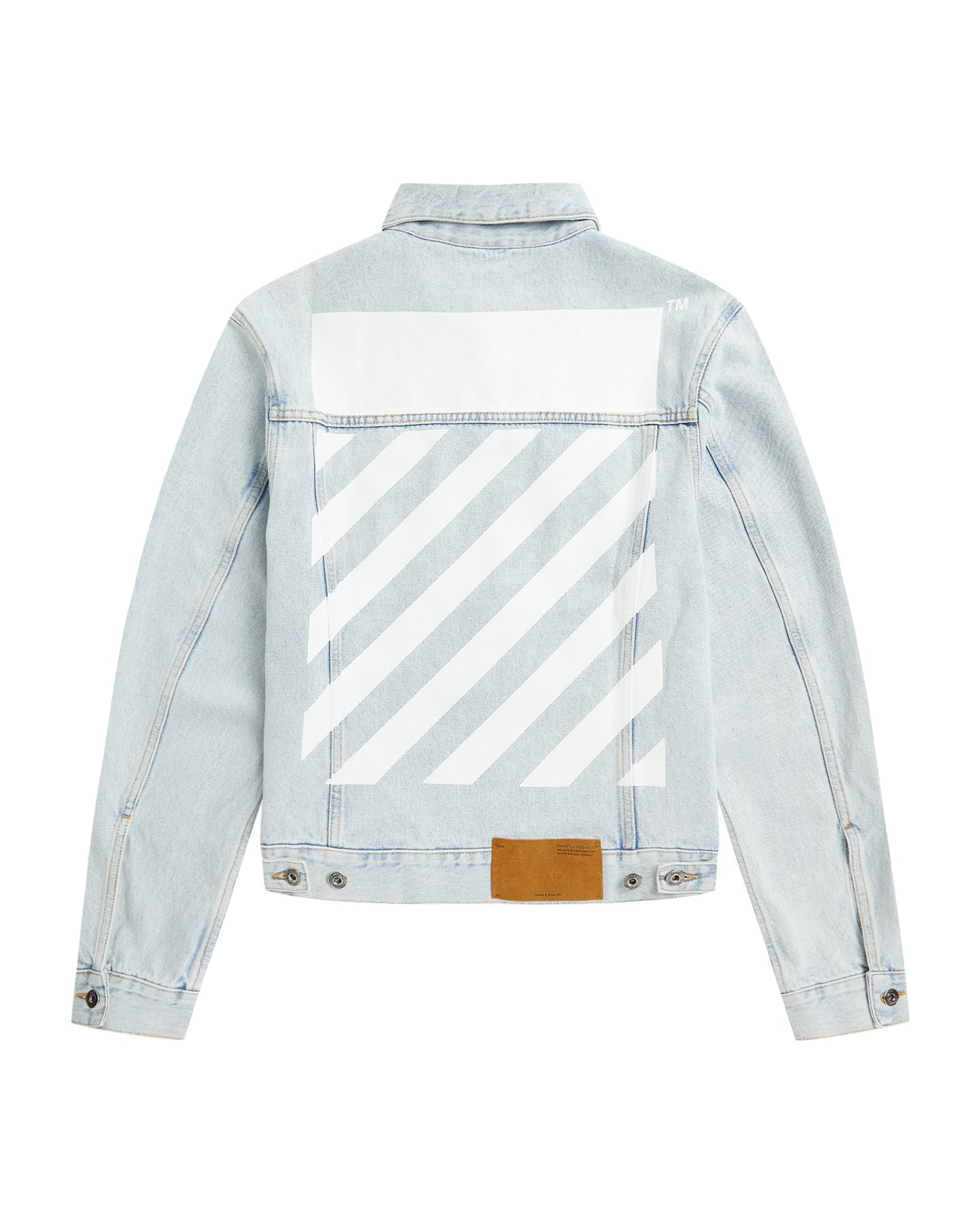 OFF-WHITE Diag Slim Denim Jacket