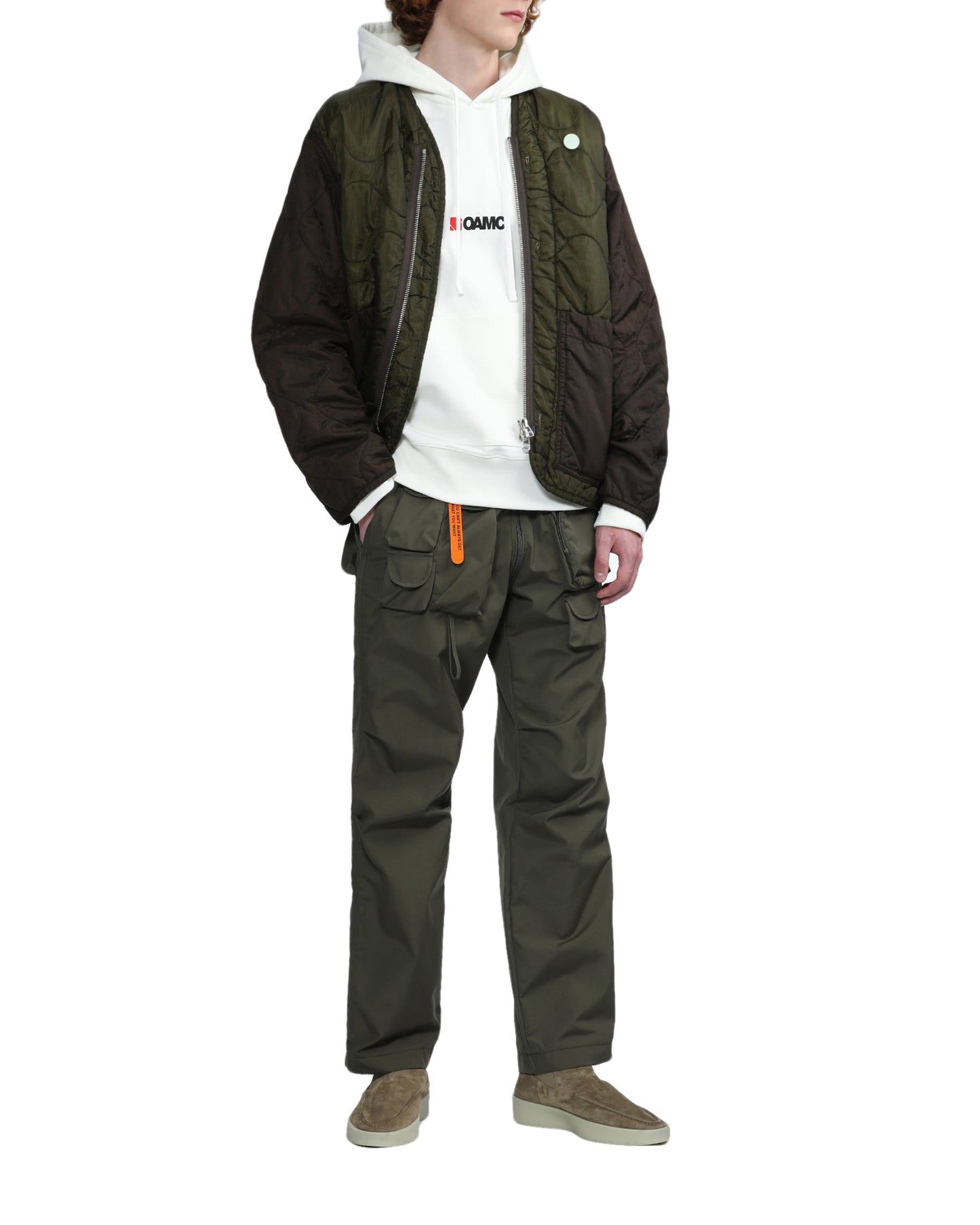 OAMC Re:work zipped liner jacket