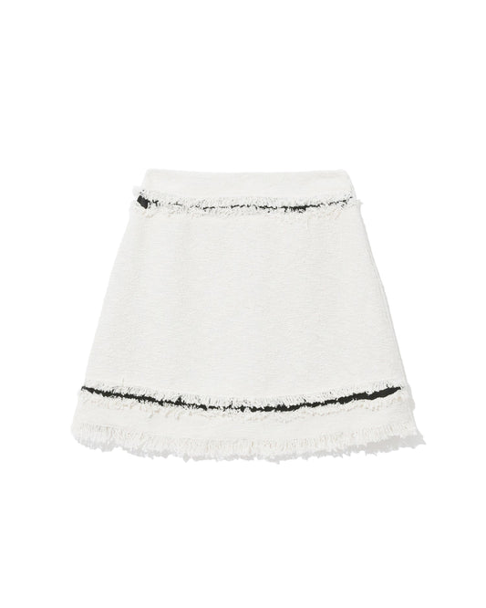 PORTS 1961 Fringes A-line skirt