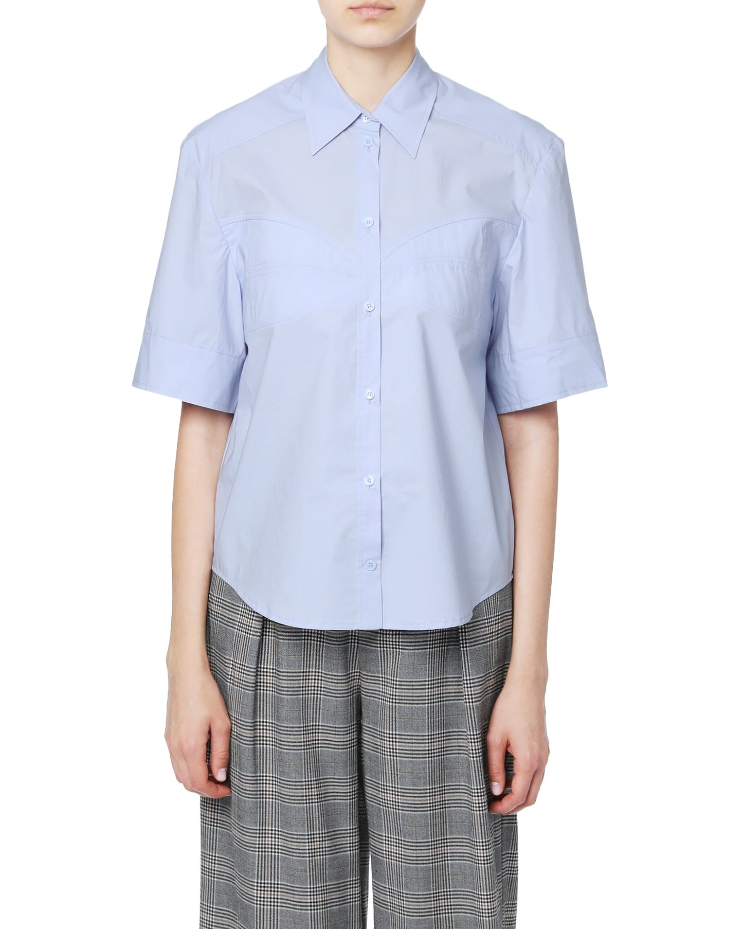 PUSHBUTTON Panelled shirt