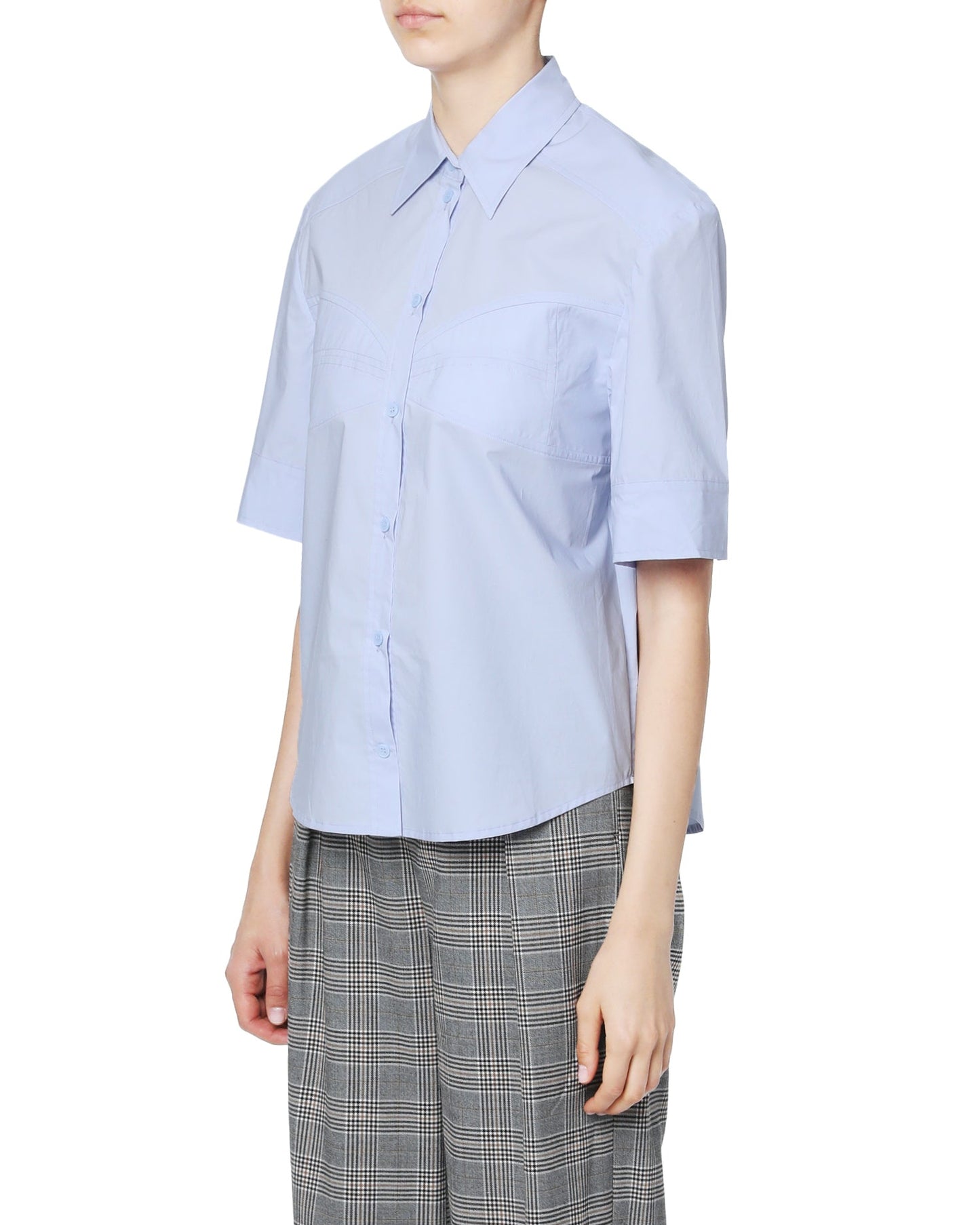 PUSHBUTTON Panelled shirt