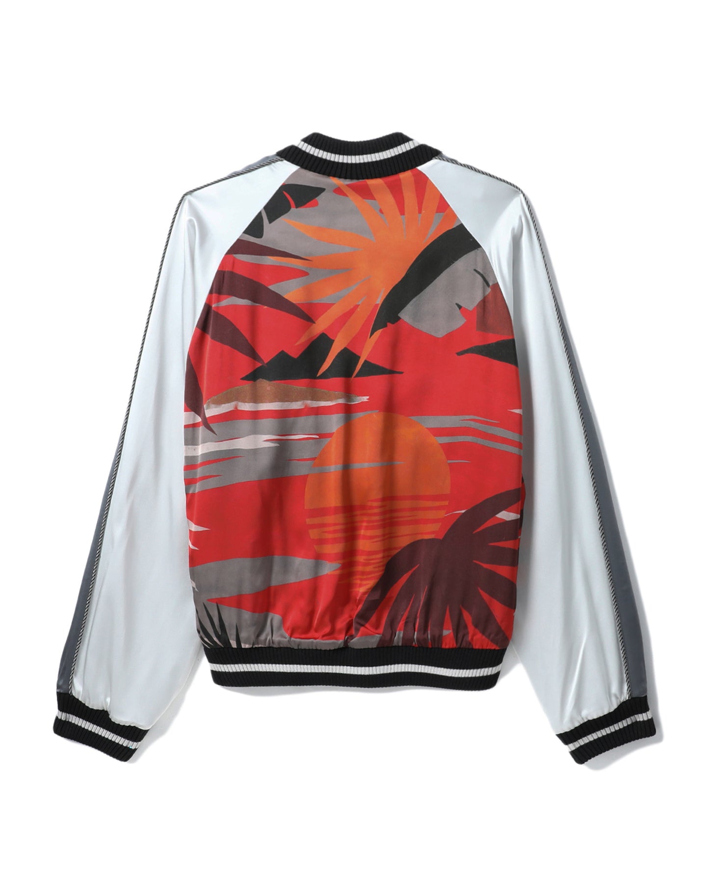 PALM ANGELS Palm tree print track jacket