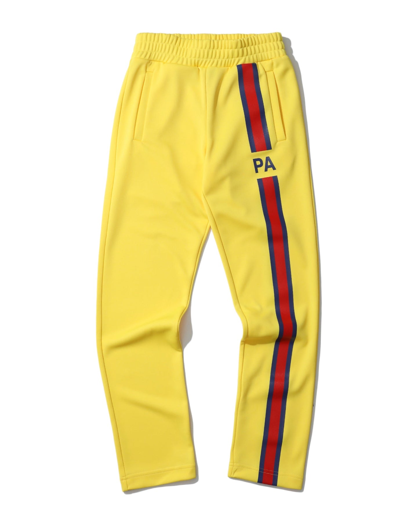 PALM ANGELS Striped slim track pants