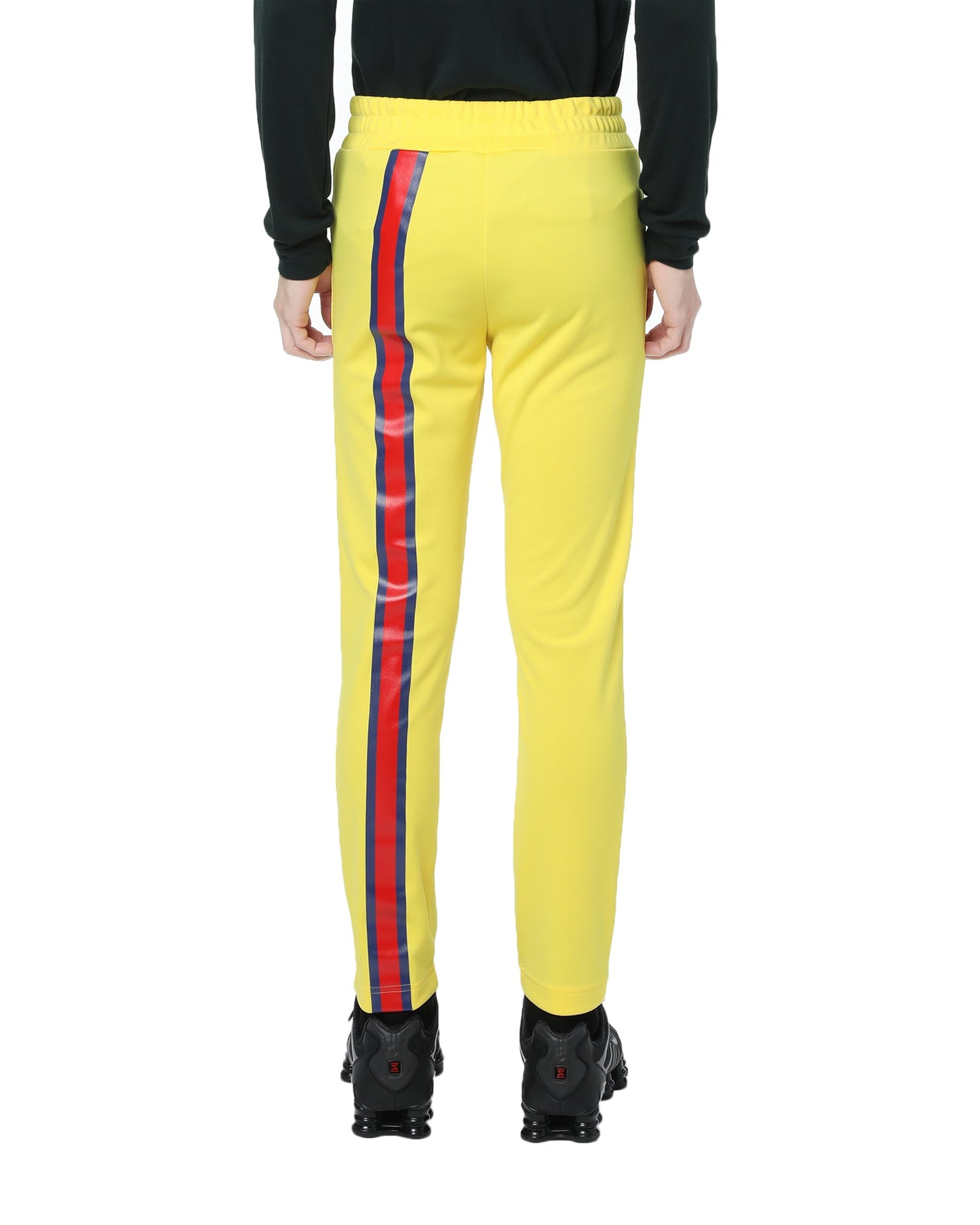 PALM ANGELS Striped slim track pants