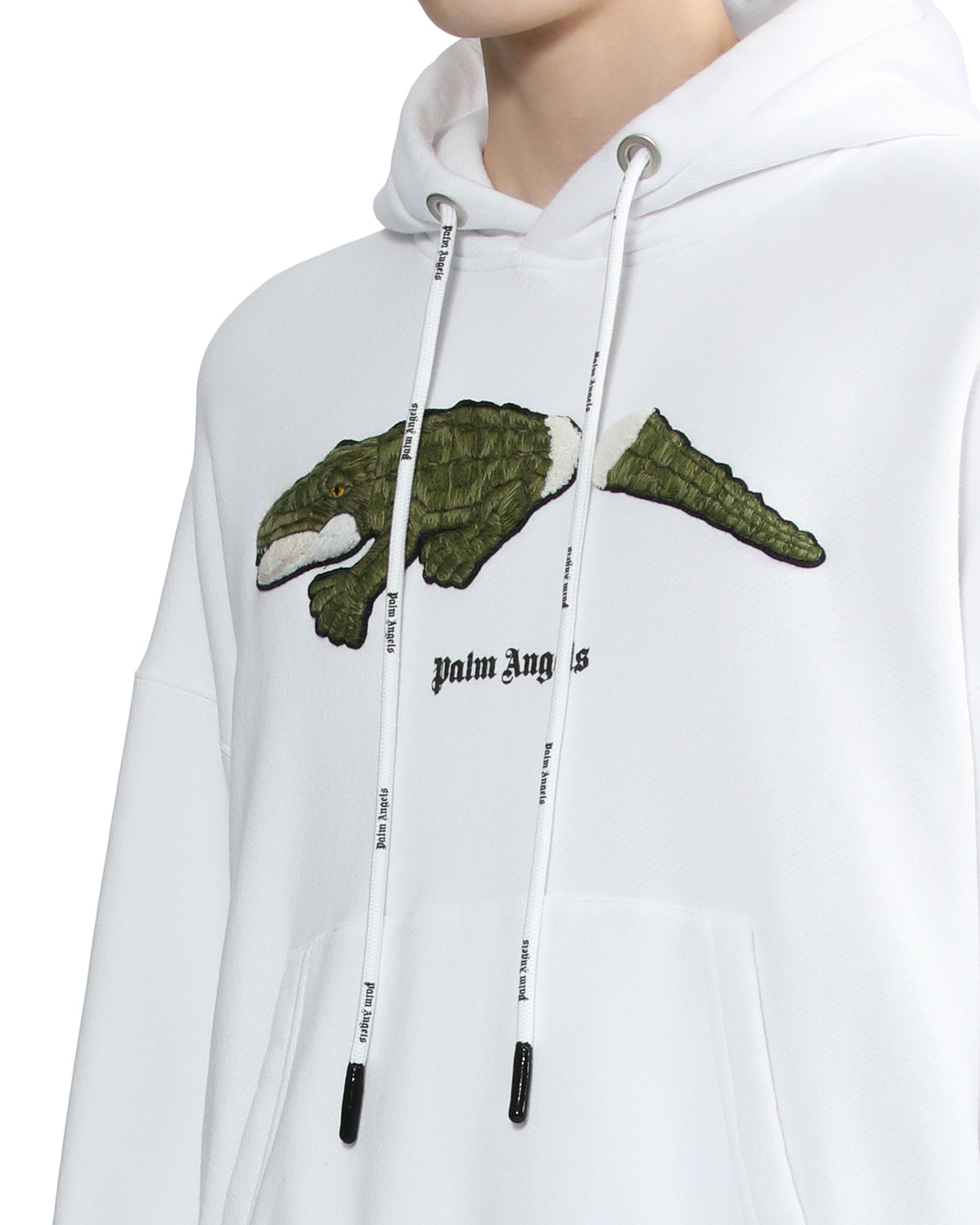 PALM ANGELS Croco hoodie