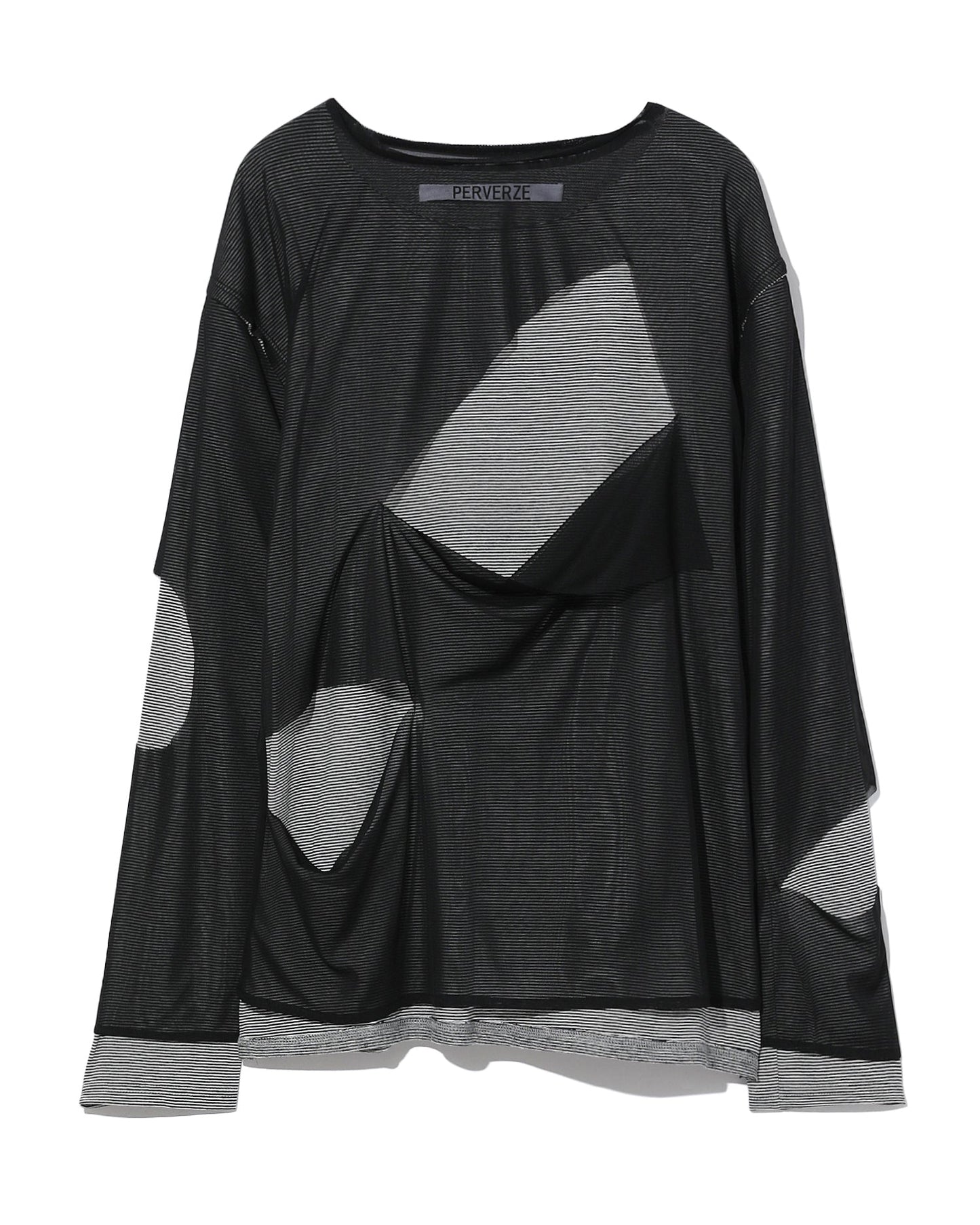 PERVERZE Layered cut-out top