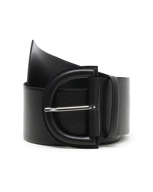 MCQ D-ring leather belt