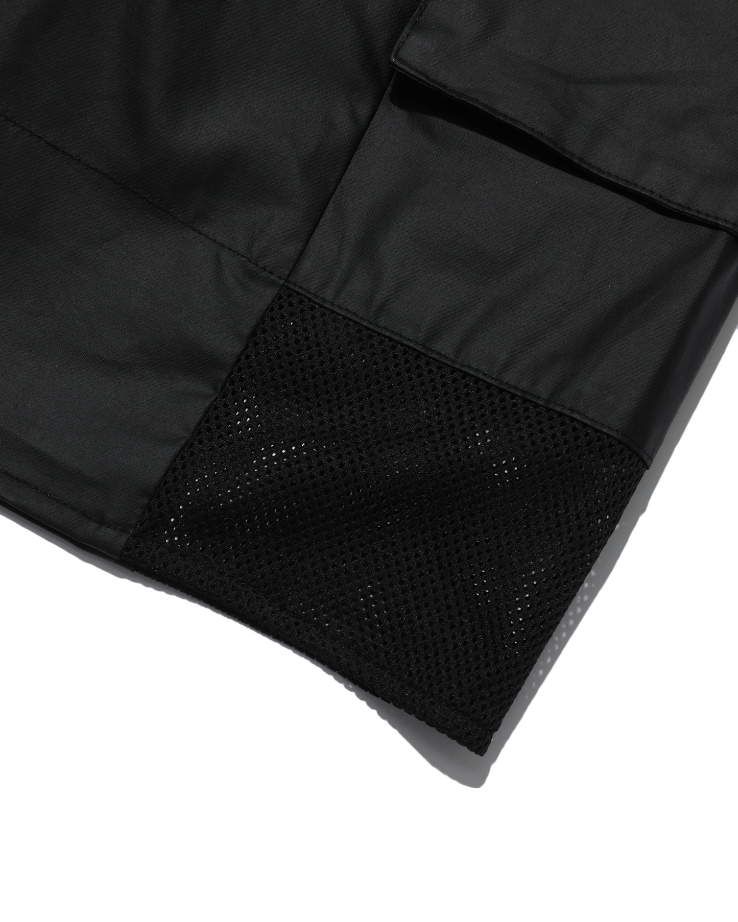 MCQ Mesh zip cargo skirt