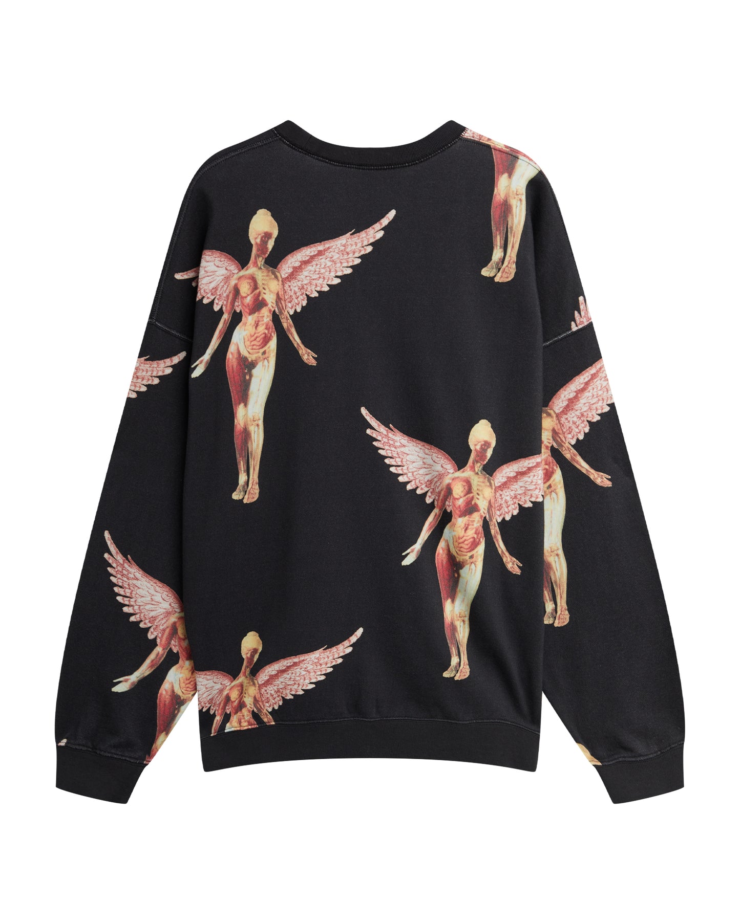 R13 Nirvana in utero crew neck top