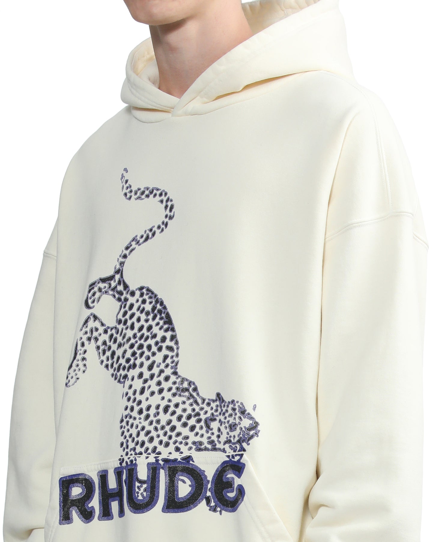 RHUDE Leopard print hoodie