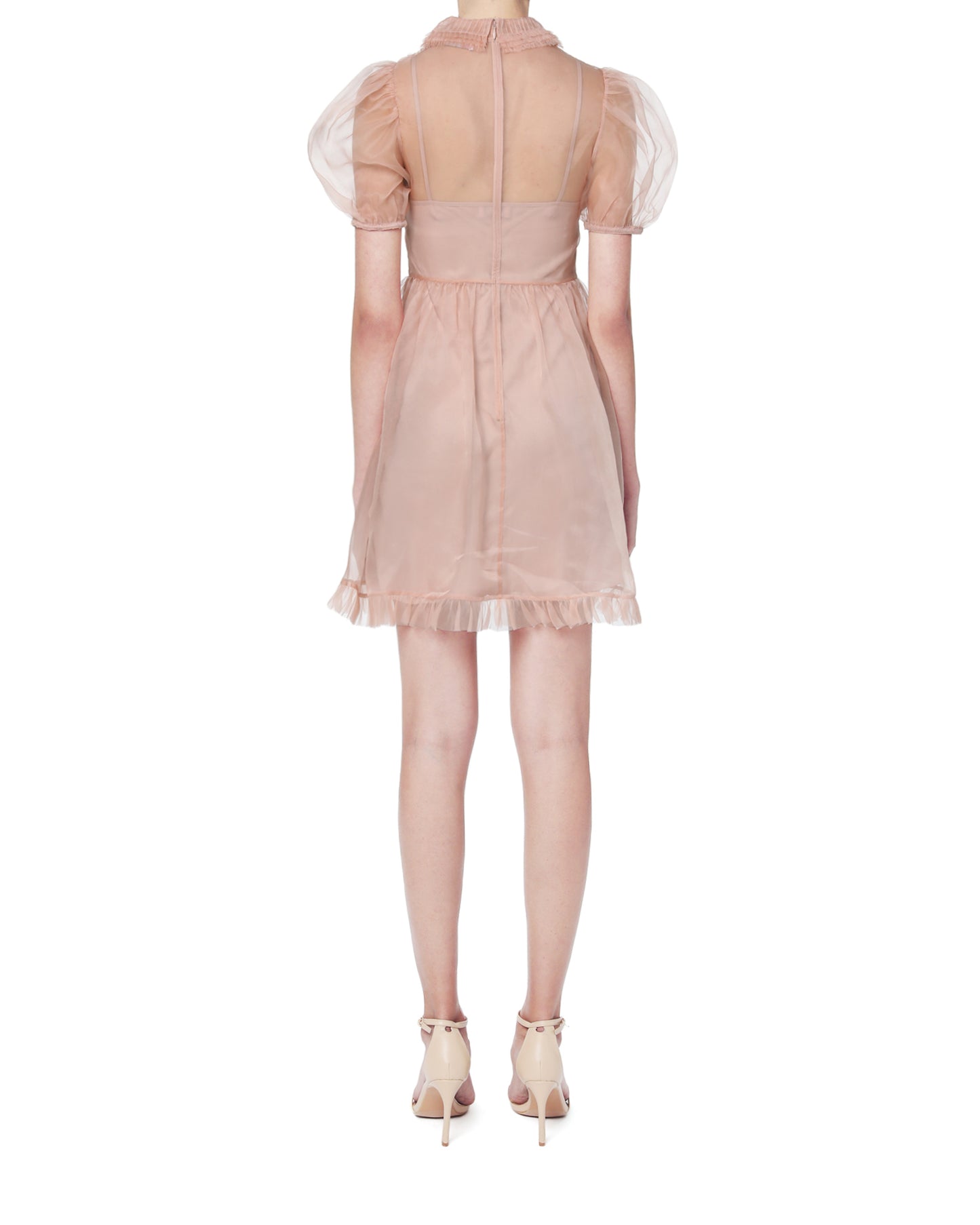 RED VALENTINO Ruffles-trimmed dress