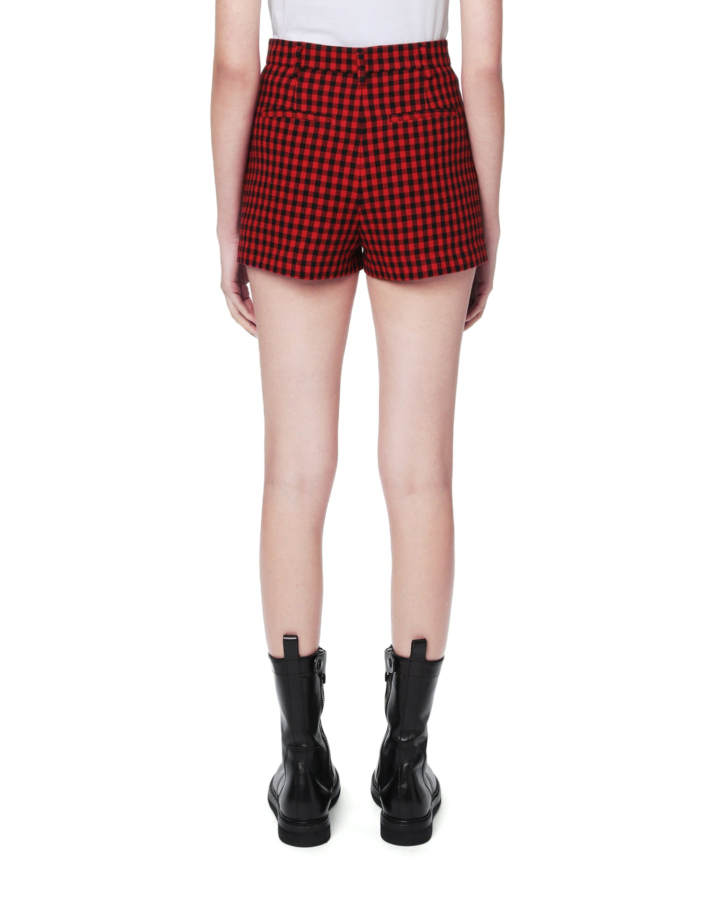 RED VALENTINO Checkered shorts