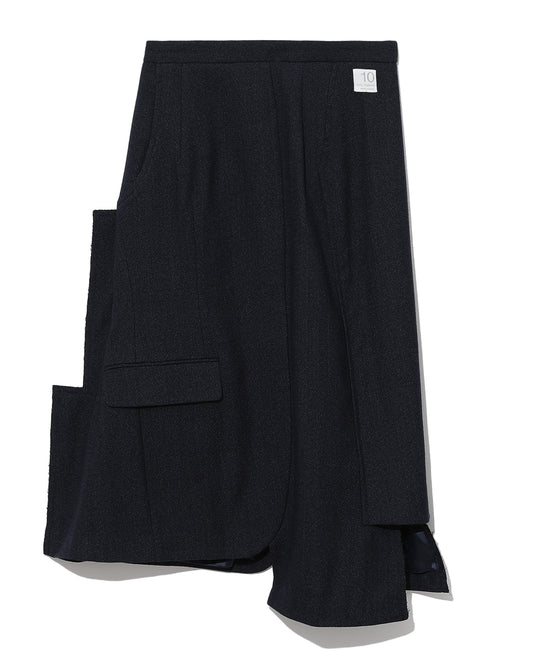 RE CODE Asymmetrical skirt