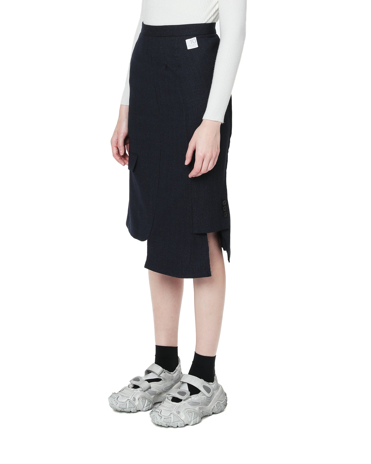 RE CODE Asymmetrical skirt