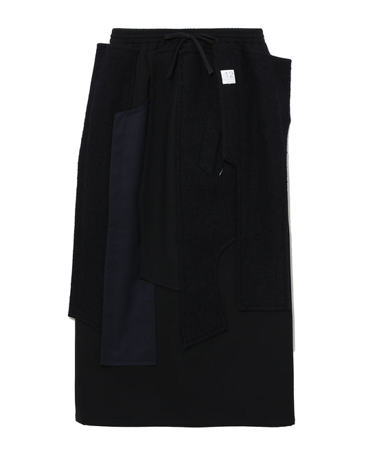 RE CODE Panelled skirt