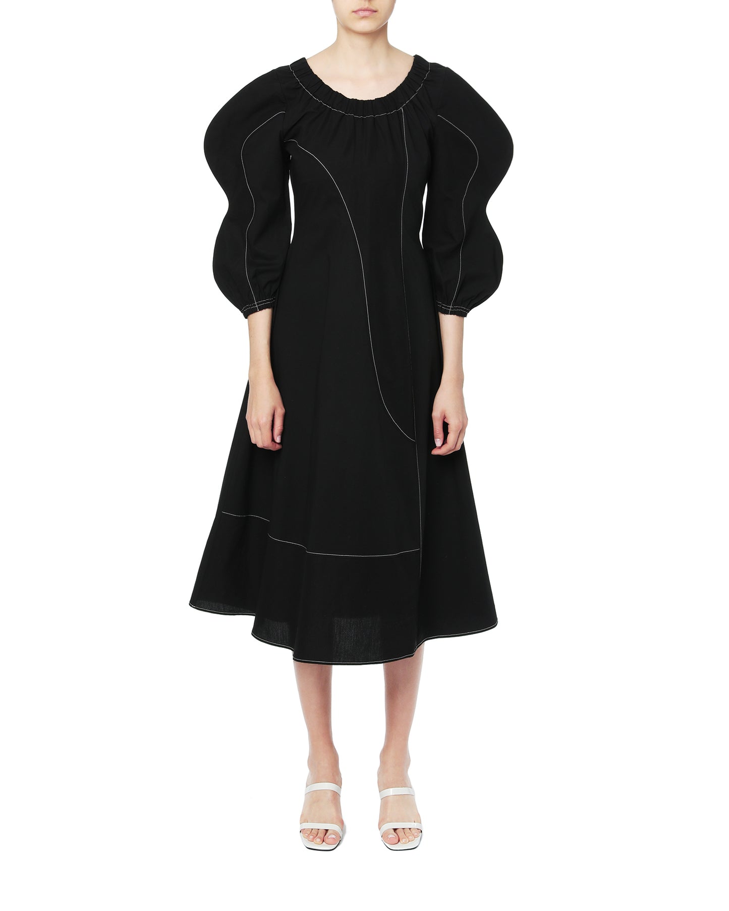 REJINA PYO Asymmetrical seams dress