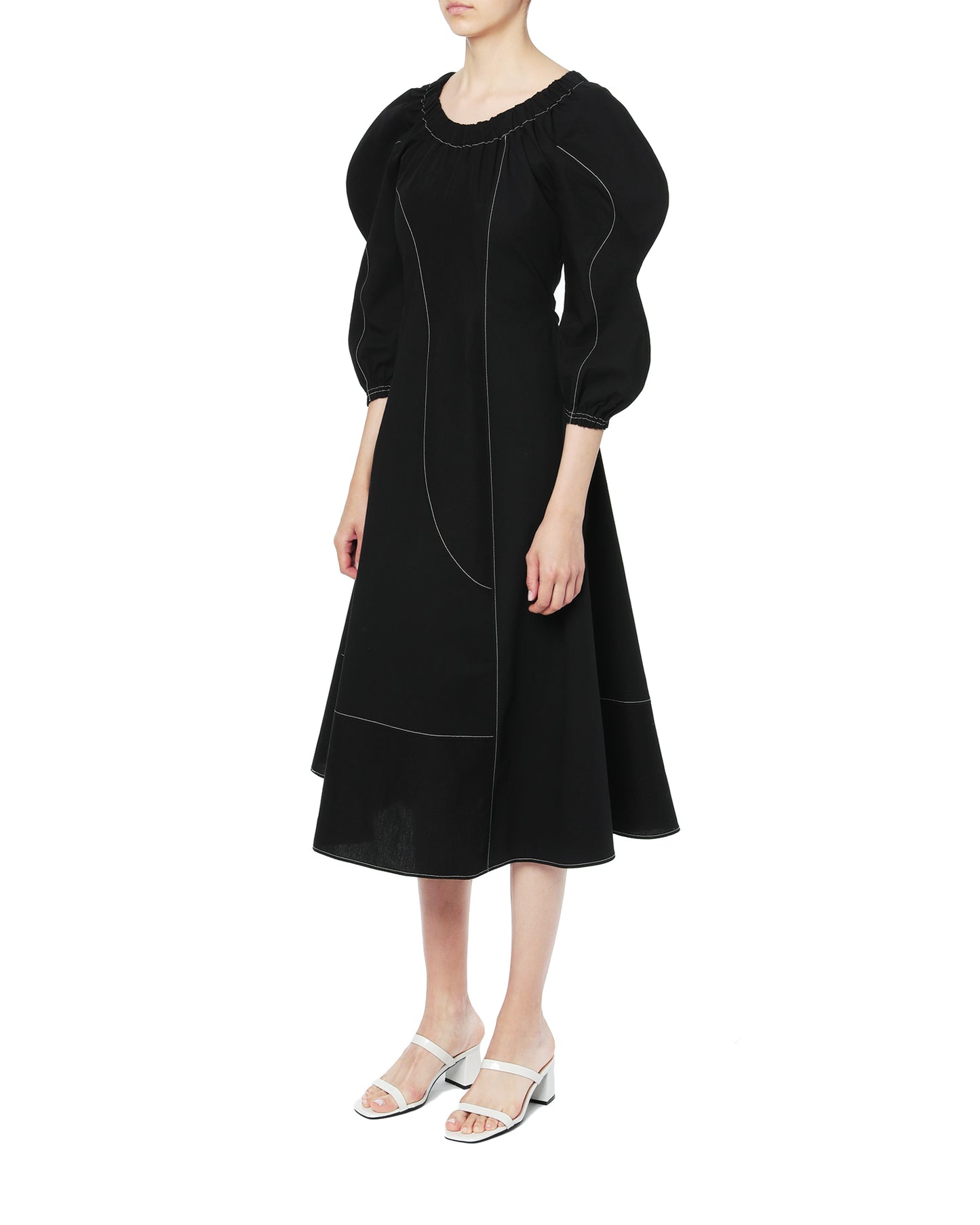 REJINA PYO Asymmetrical seams dress