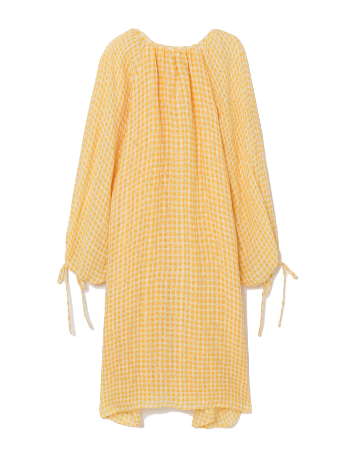 REJINA PYO Button up checked dress