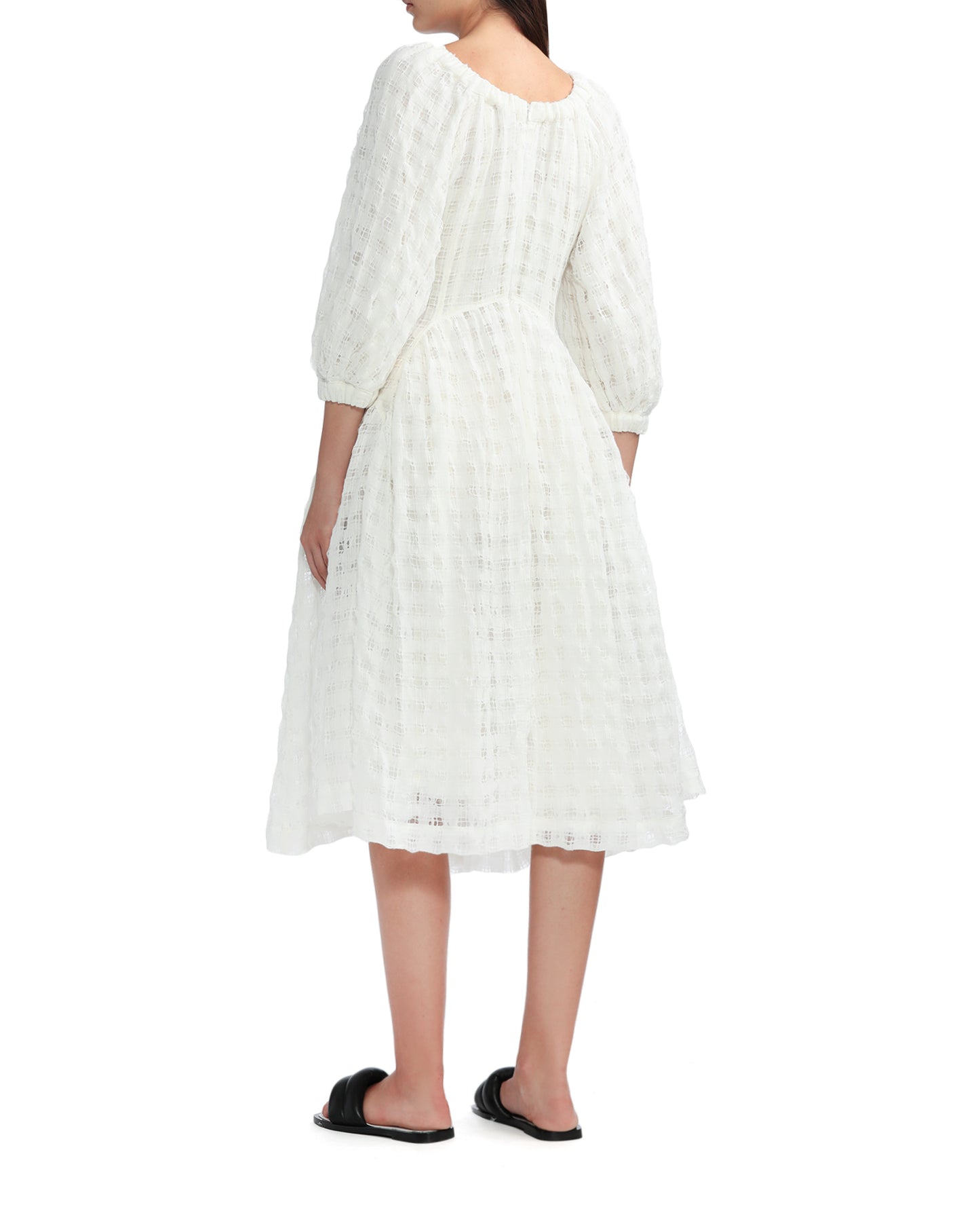 REJINA PYO Puffed sleeves dress