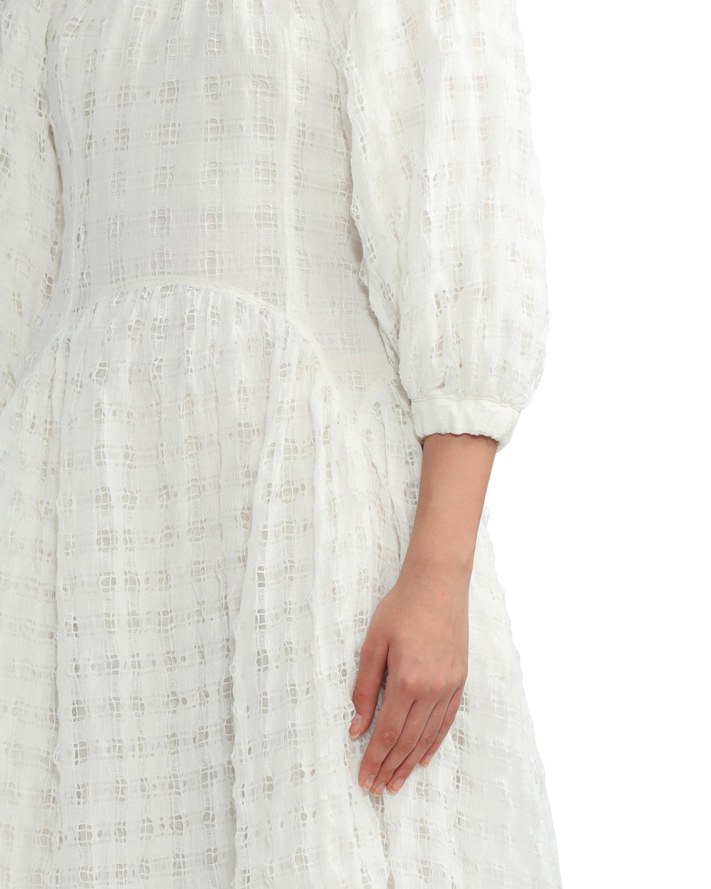 REJINA PYO Puffed sleeves dress