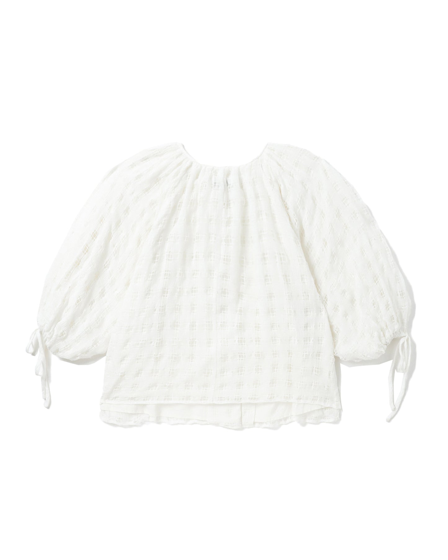 REJINA PYO Puffed sleeves cropped top