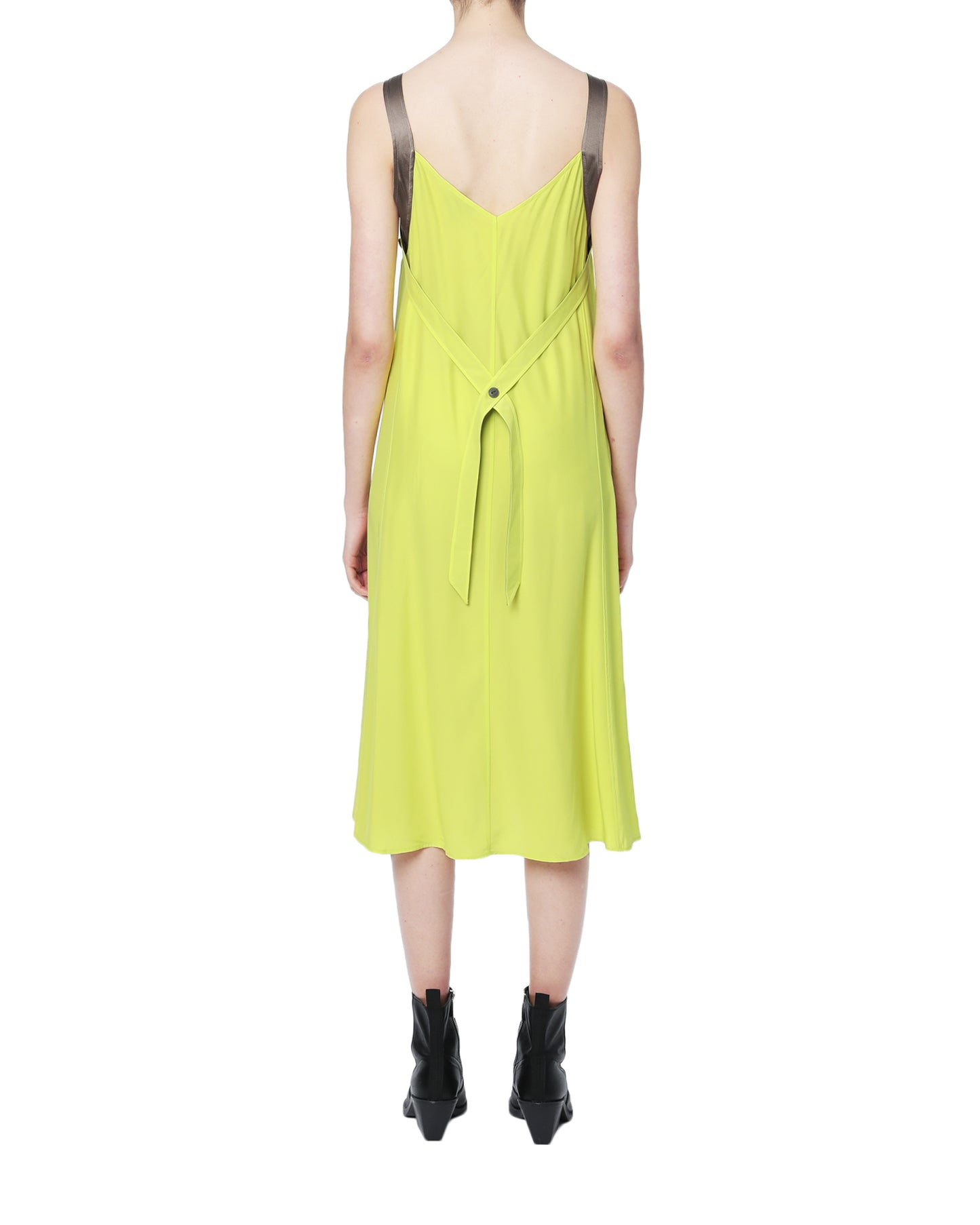 RAG & BONE F Contrast straps slip dress