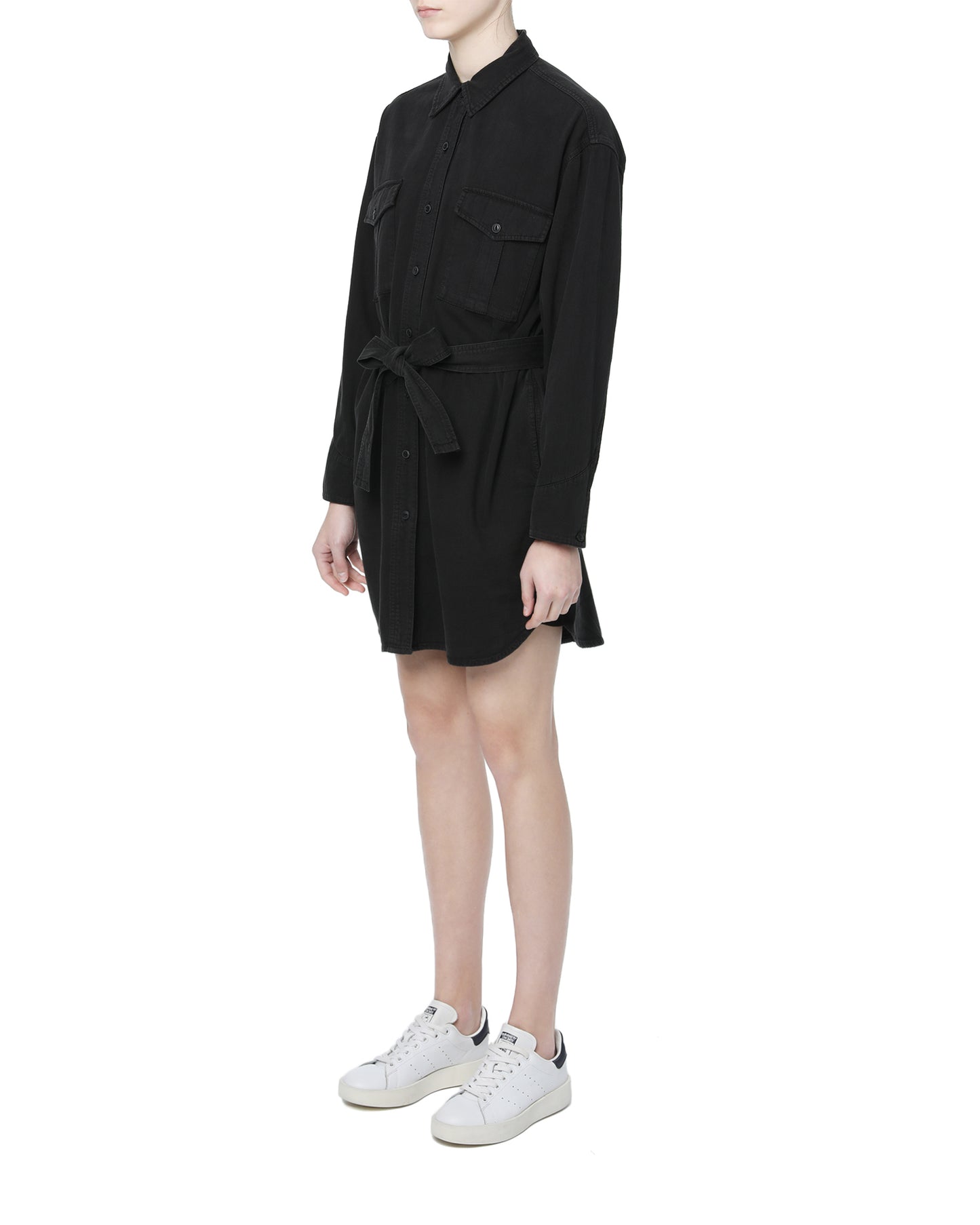 RAG & BONE F Self tie shirt dress