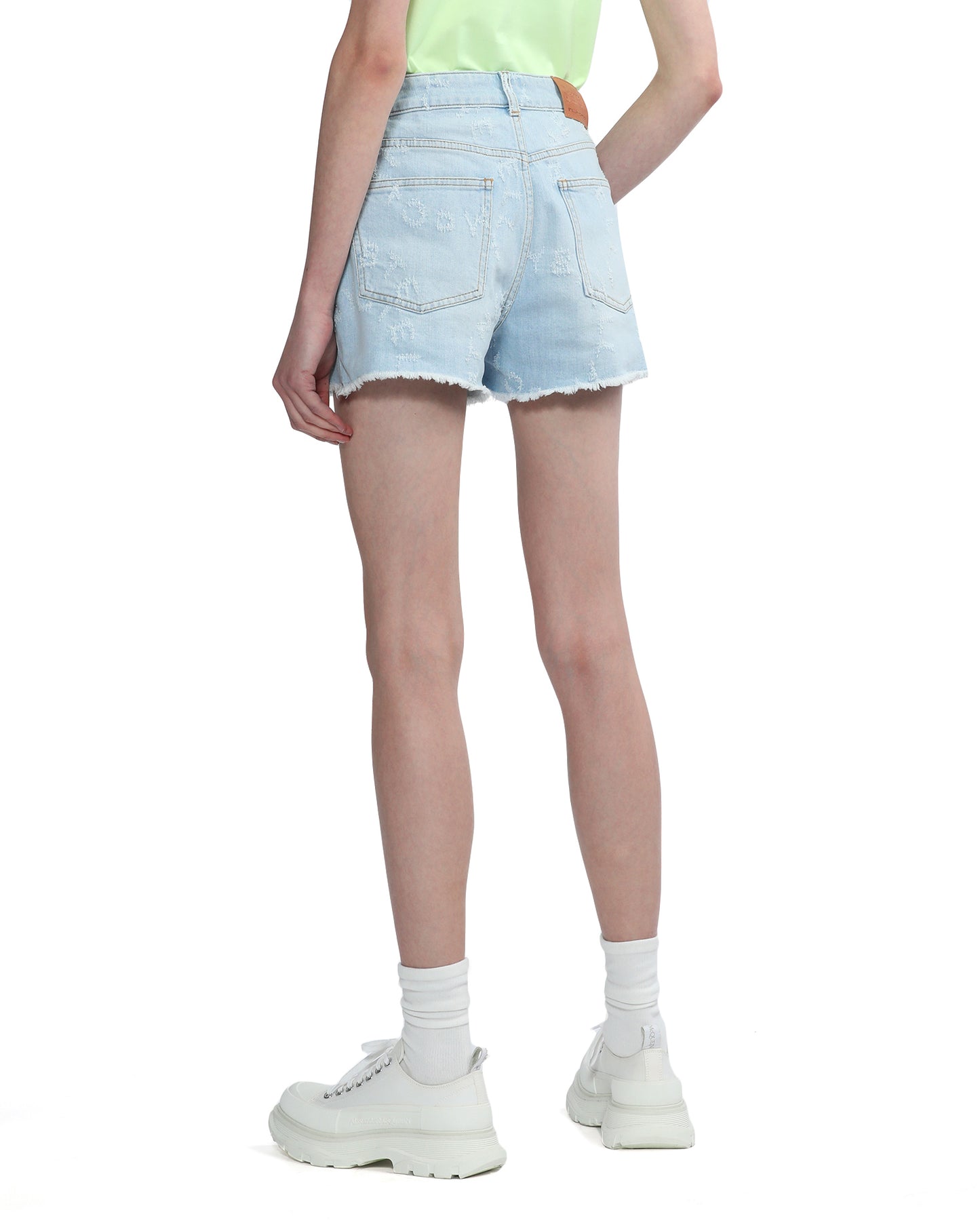 STELLA MCCARTNEY Laser logo shorts