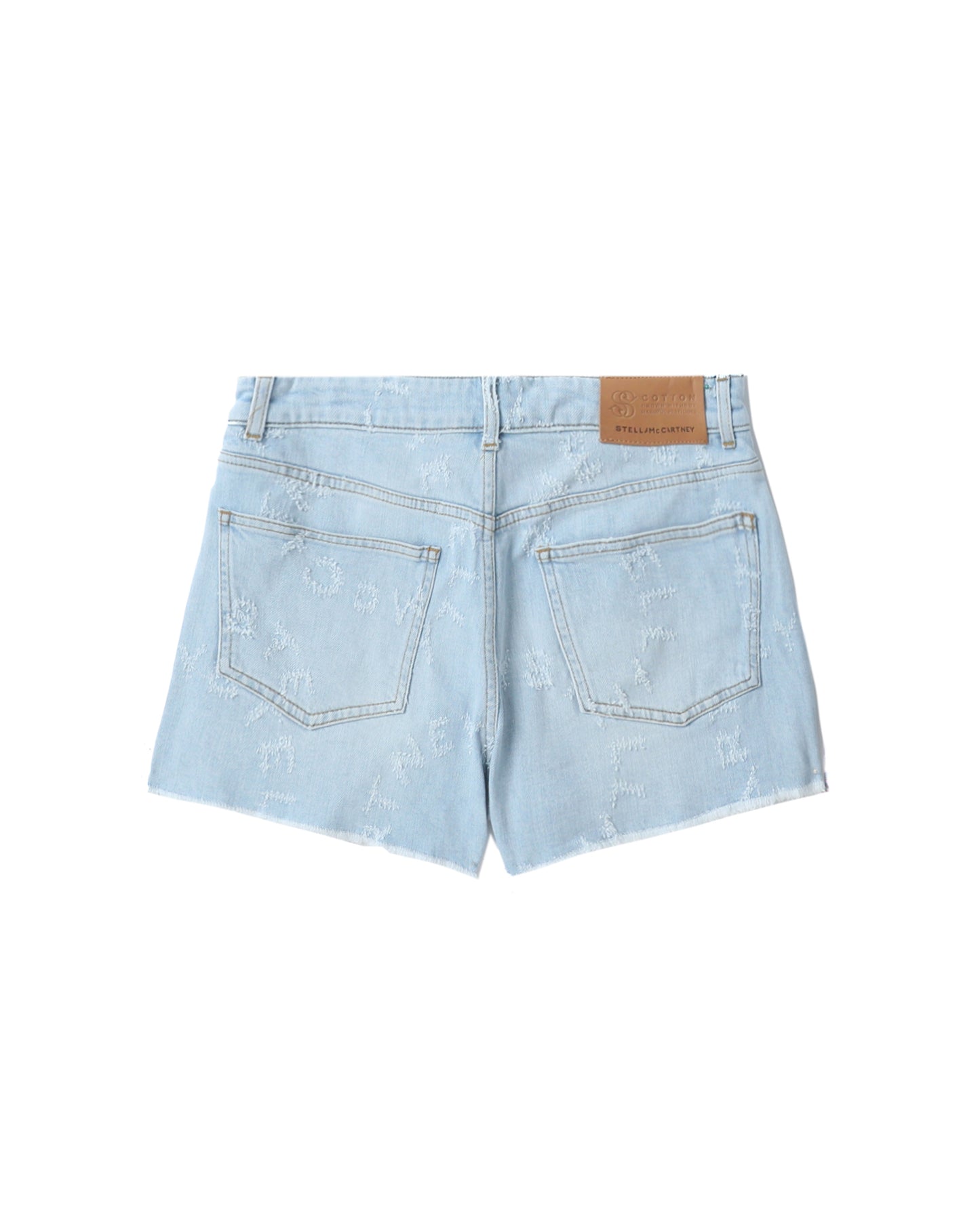 STELLA MCCARTNEY Laser logo shorts