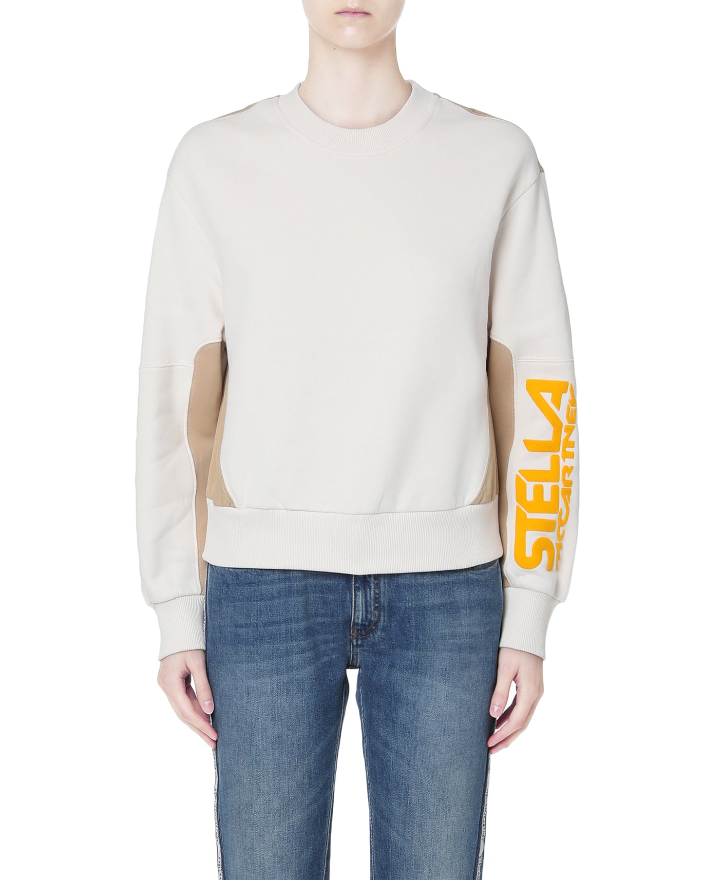 STELLA MCCARTNEY color panel sweatshirt