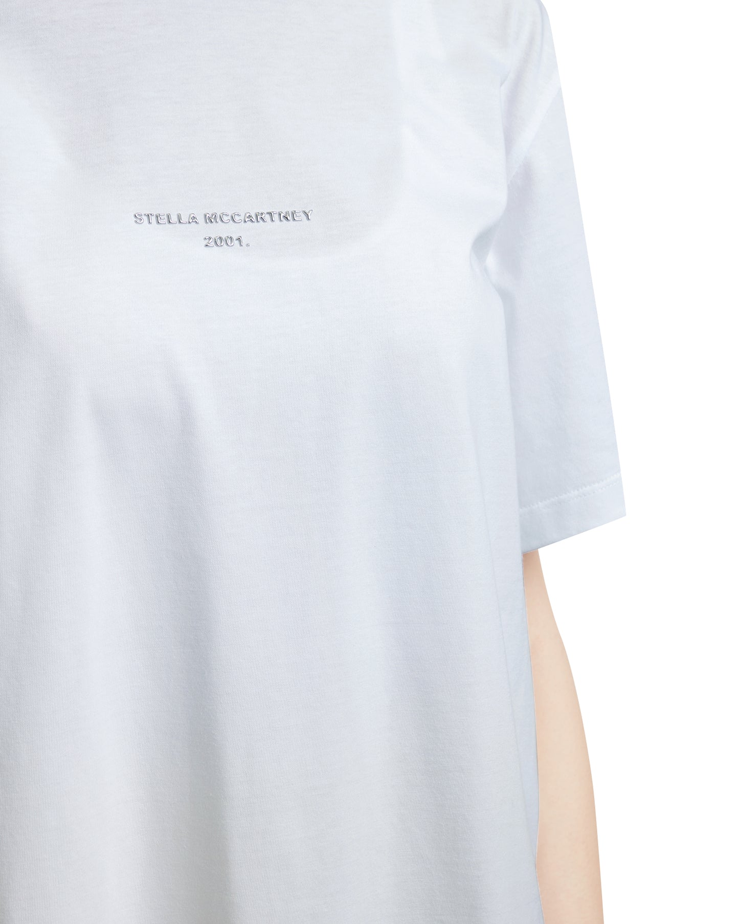 STELLA MCCARTNEY basic logo print tee shirt